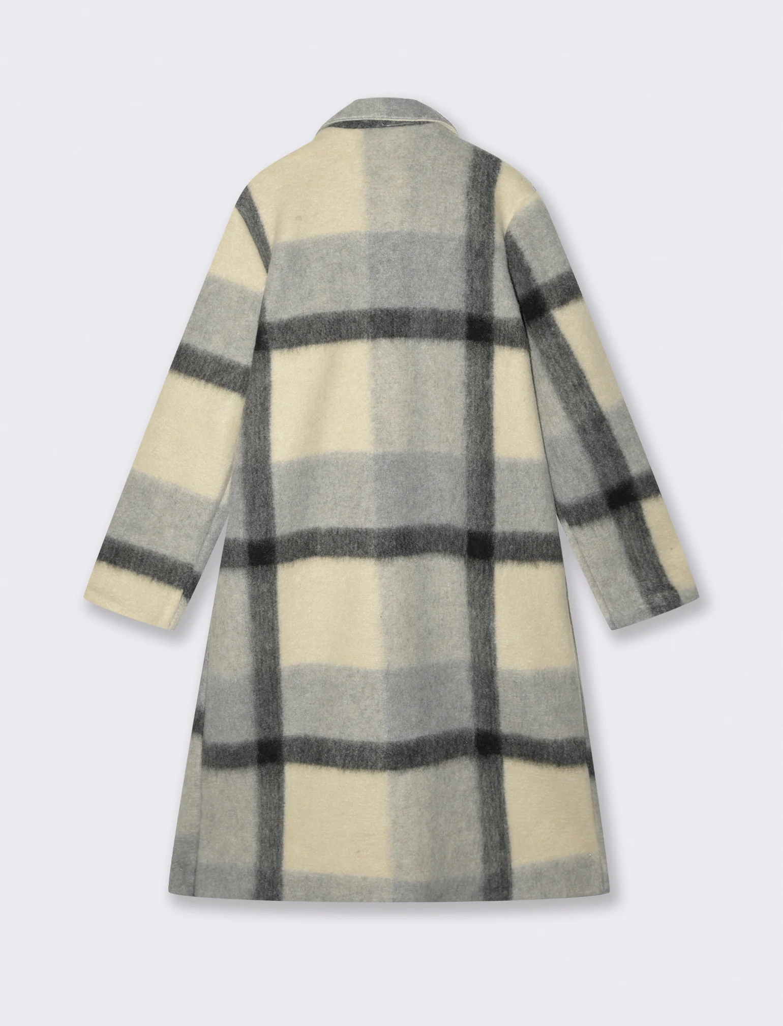 Cappotto quadro fit over - Grigio - Image 2
