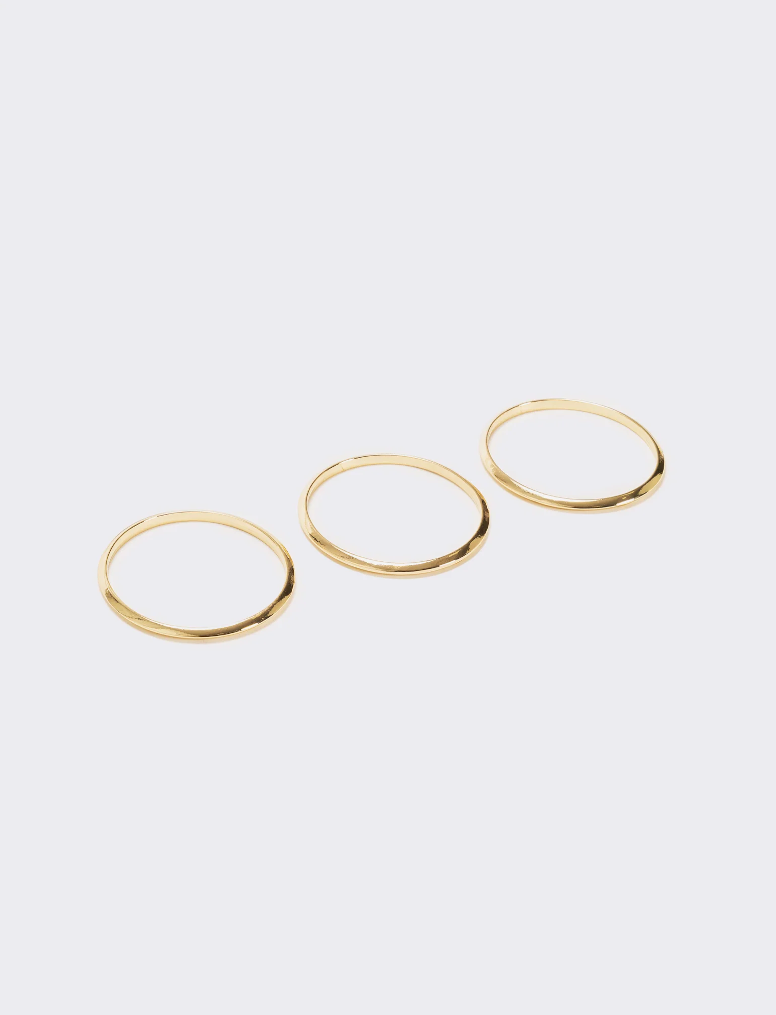Card 3 bracciali oro argento e rose gold - Oro - Image 2