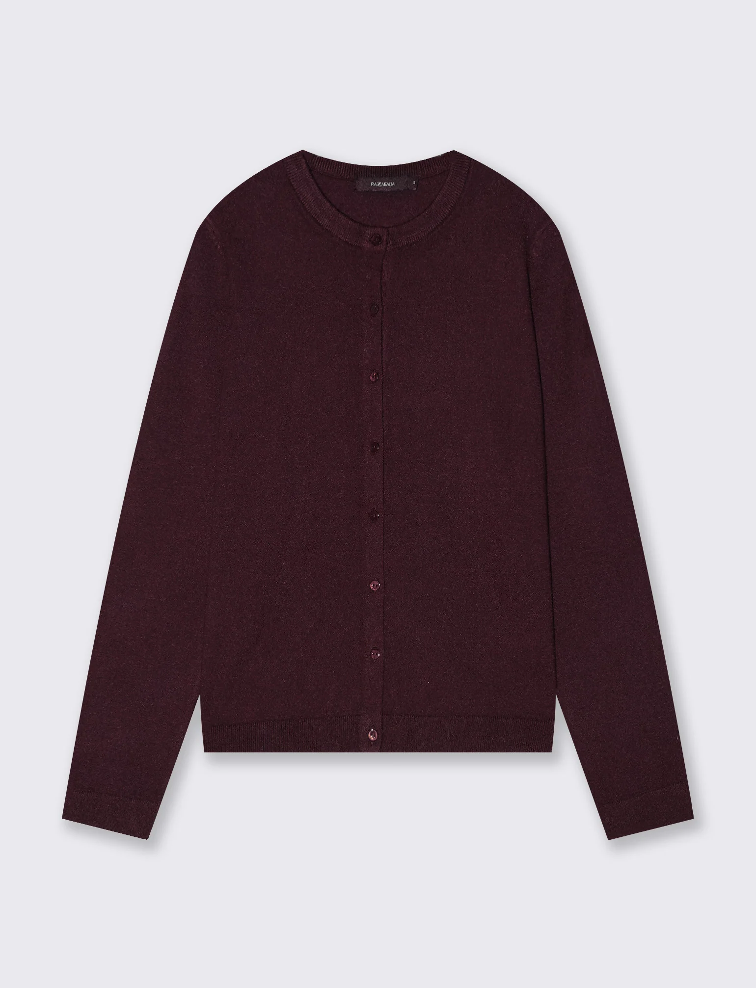 CARDIGAN BASICO - Bordeaux