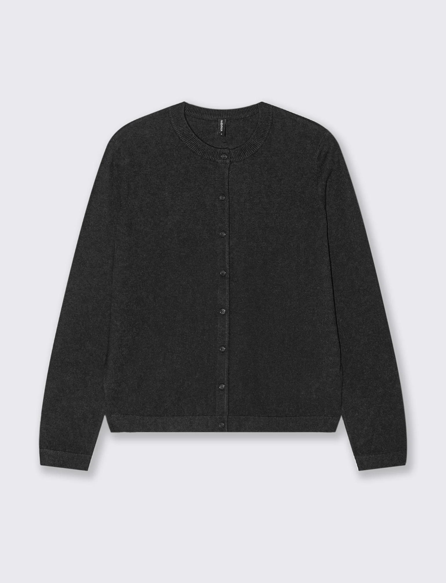 CARDIGAN BASICO - Nero - Image 2