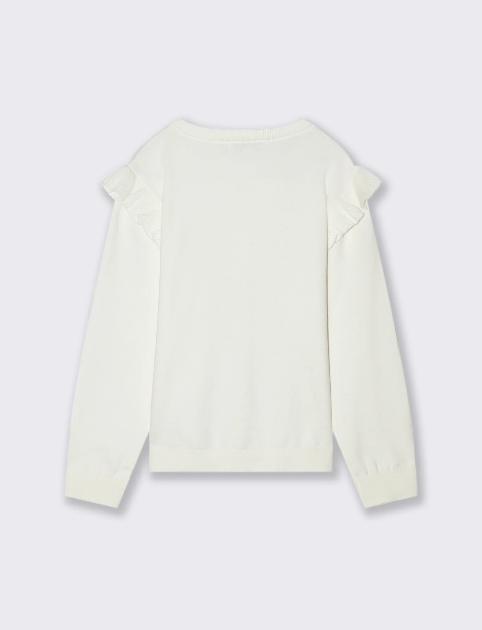 Cardigan da bambina - Bianco sporco - Image 2