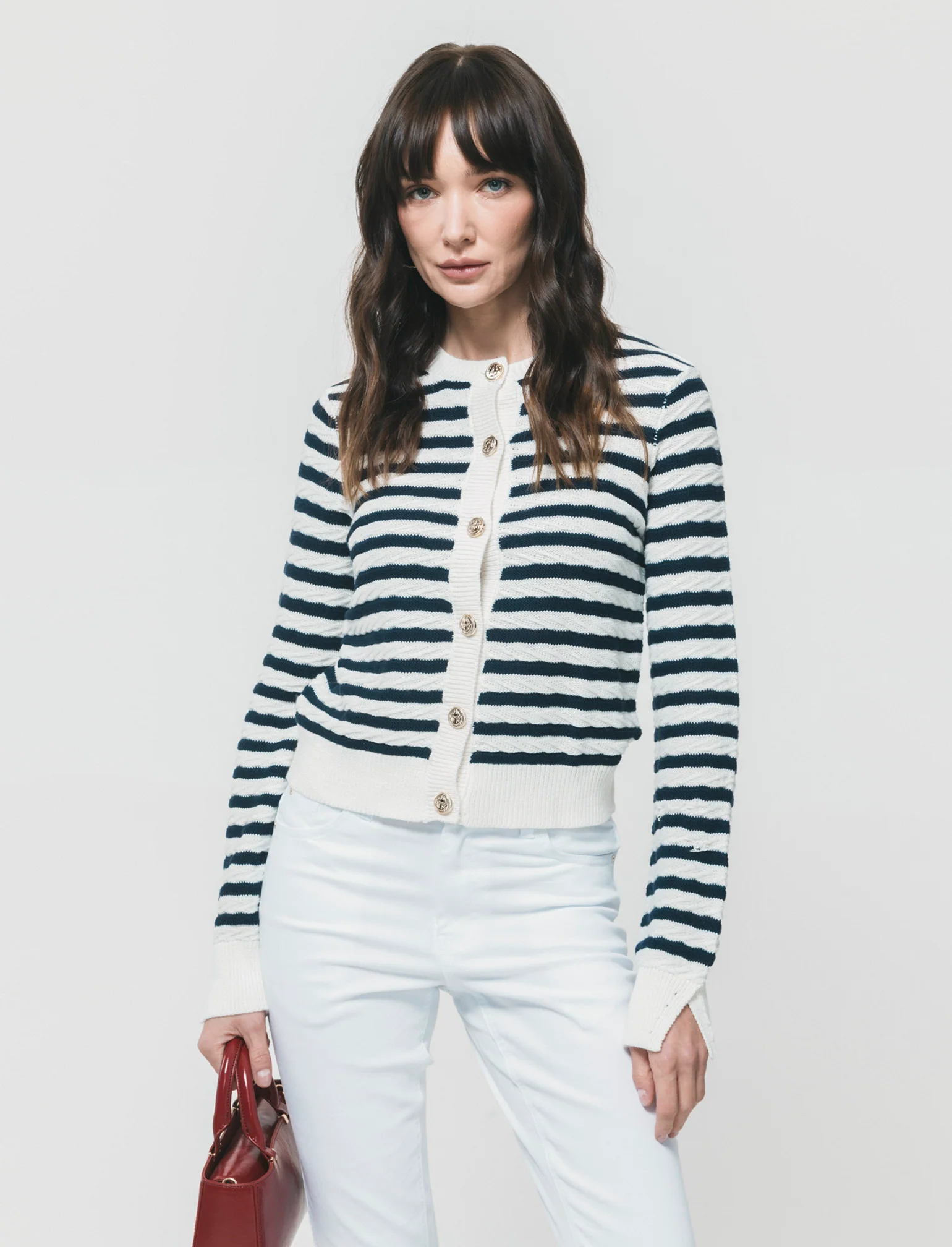 Cardigan Manica Lunga a Treccia - var 1 - Image 3
