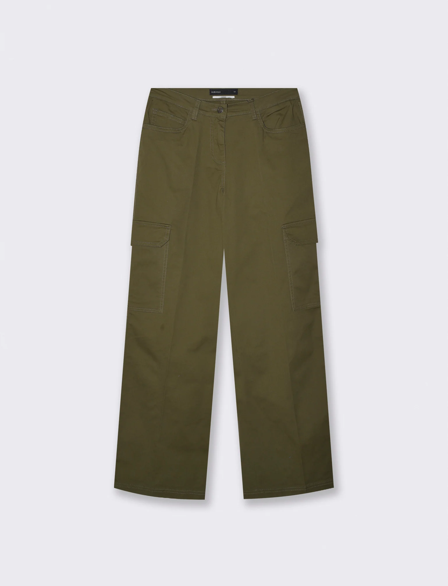 Cargo straight leg  high waist - Ve.milit.