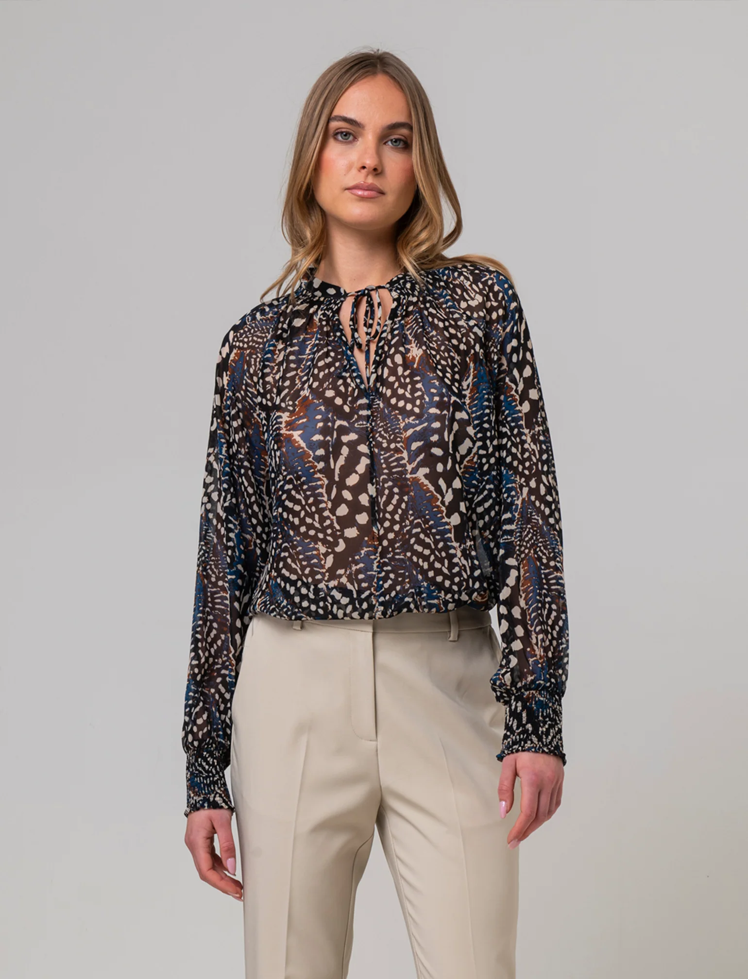 Casacca con collo alla coreana da donna - var 2 - Image 3