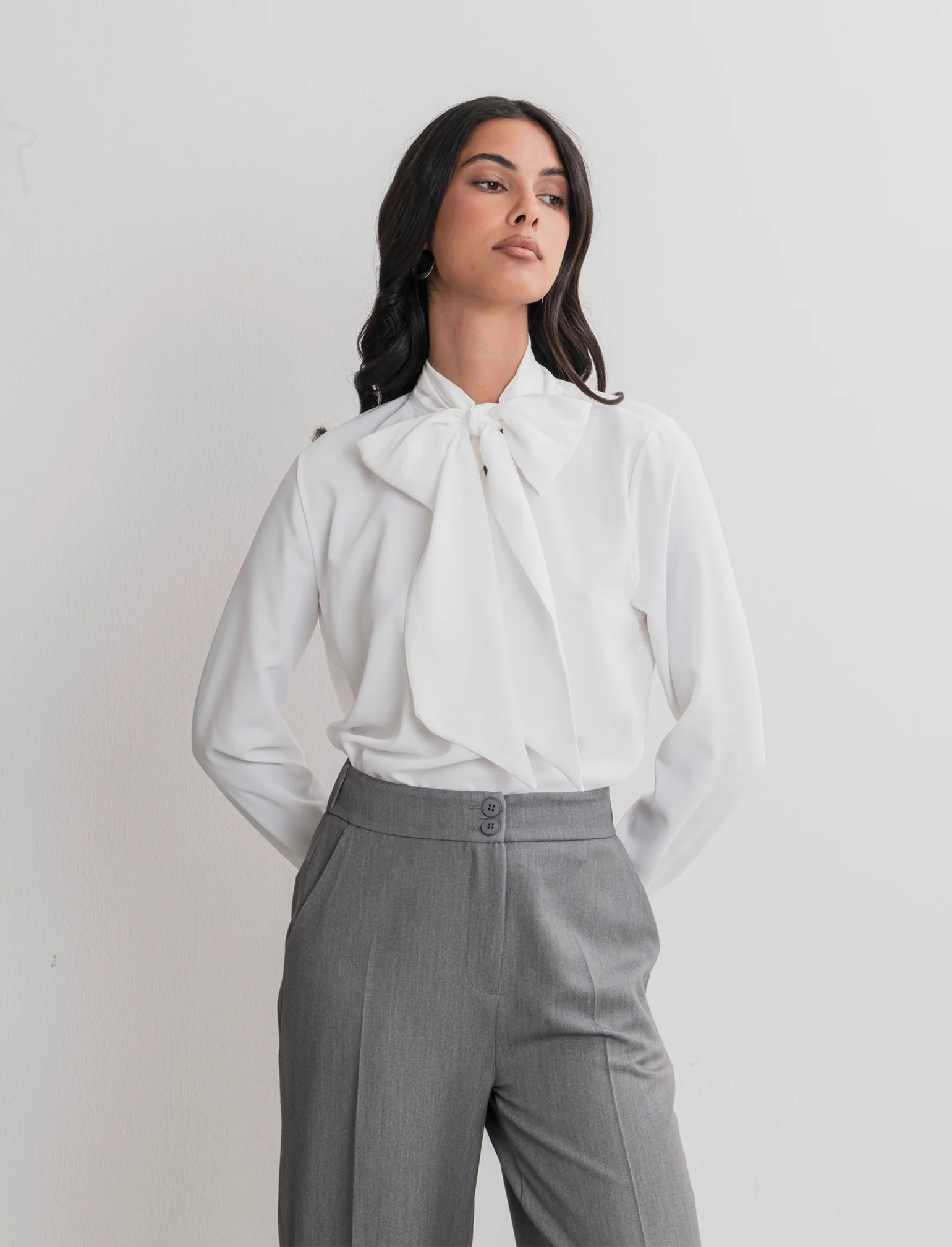 CASACCA CON FUSCIACCA - Bianco panna - Image 3