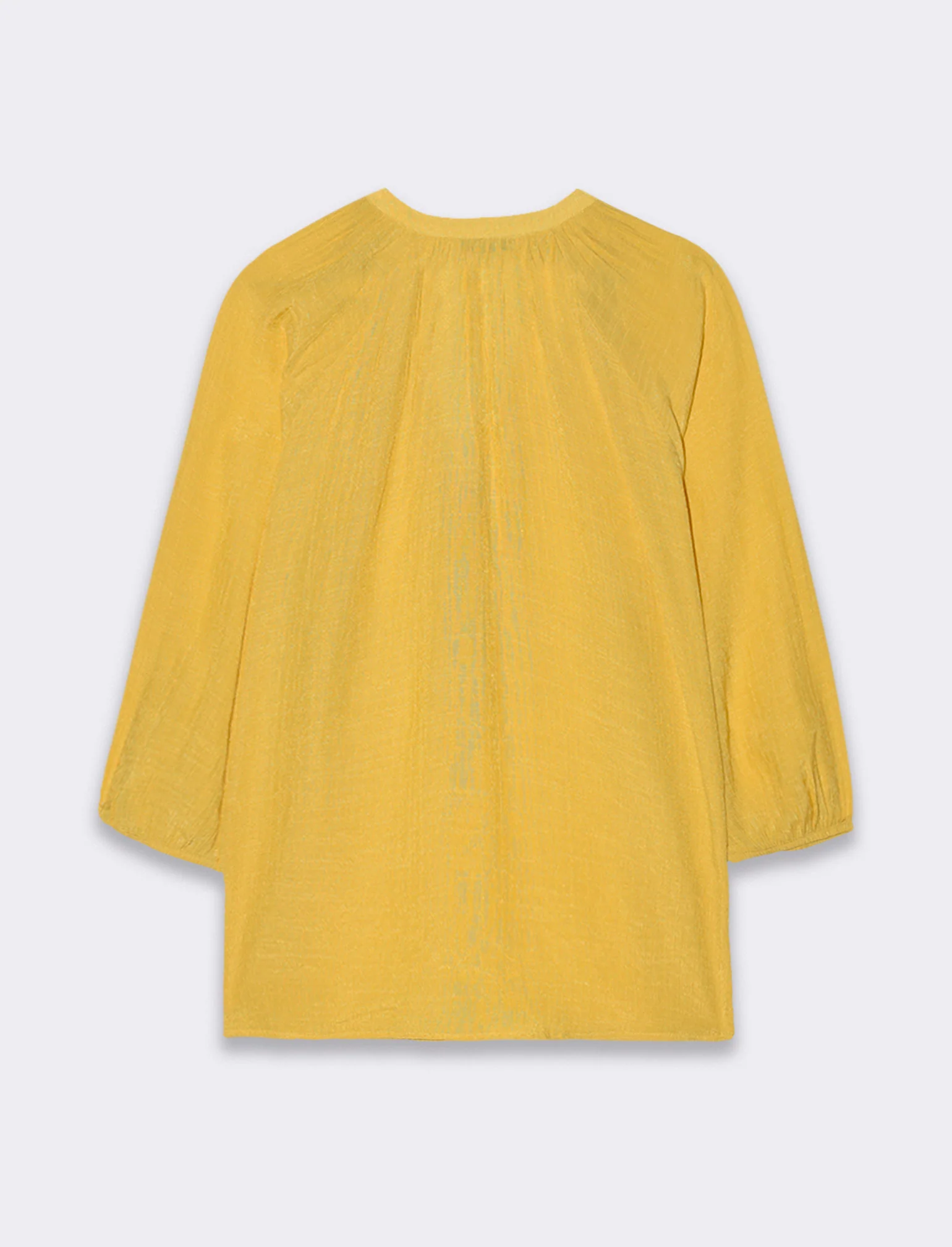 Casacca con manica a 3/4 da donna - Giallo - Image 2
