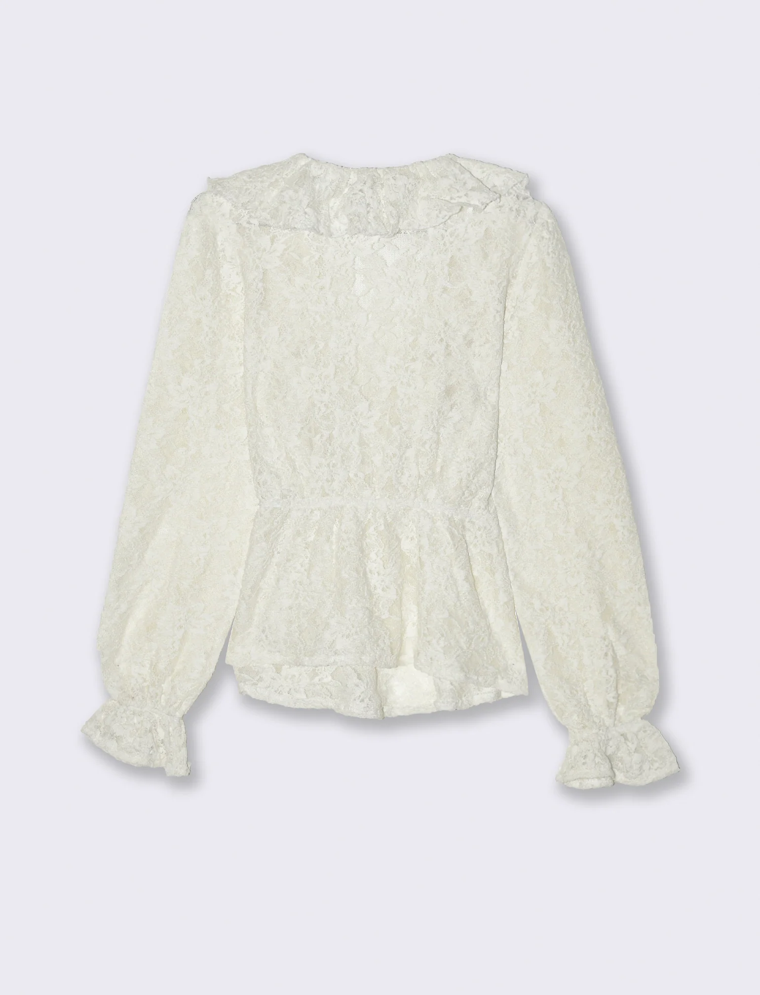 CASACCA CON ROUCHES - Avorio - Image 3