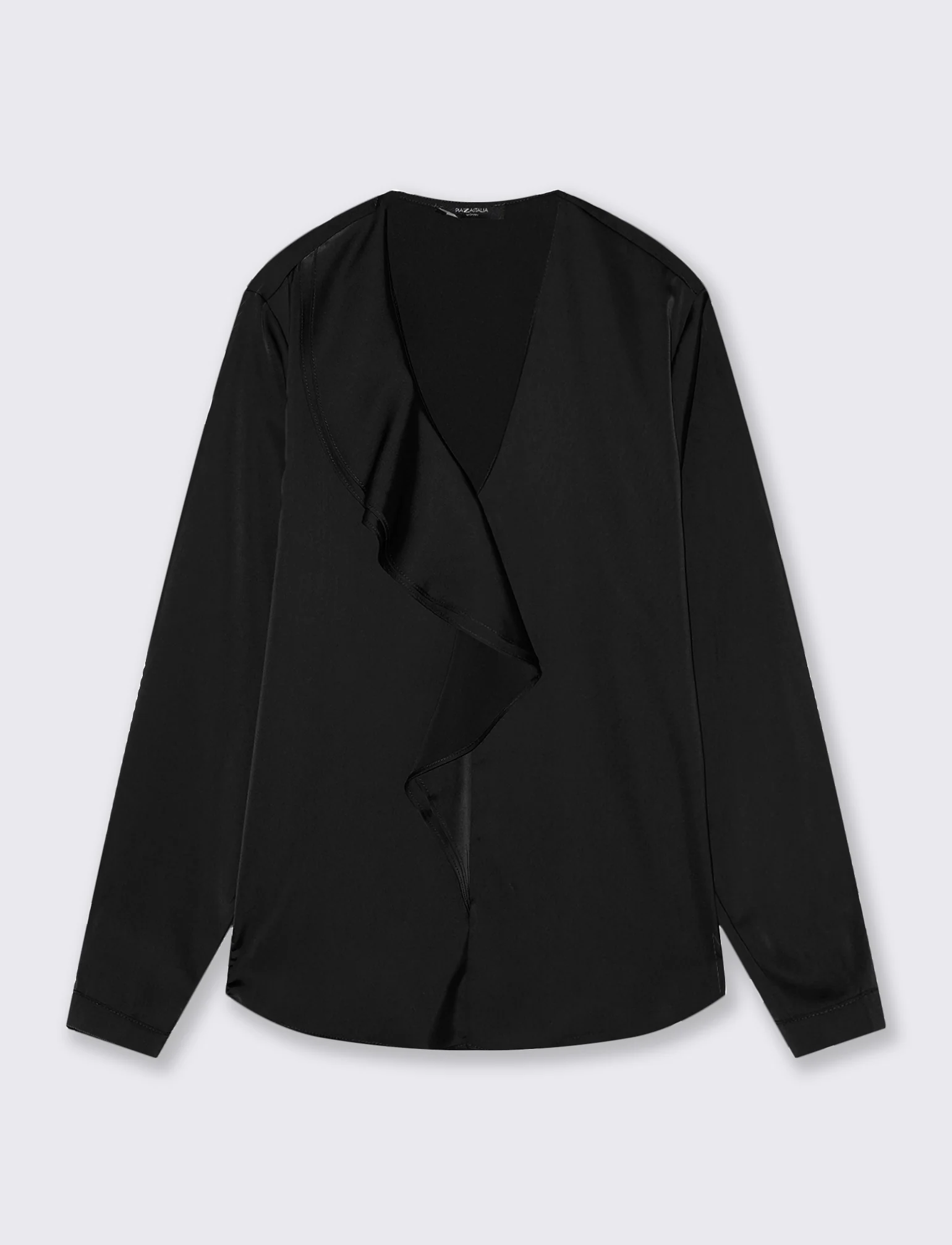 CASACCA CON ROUCHES - Nero