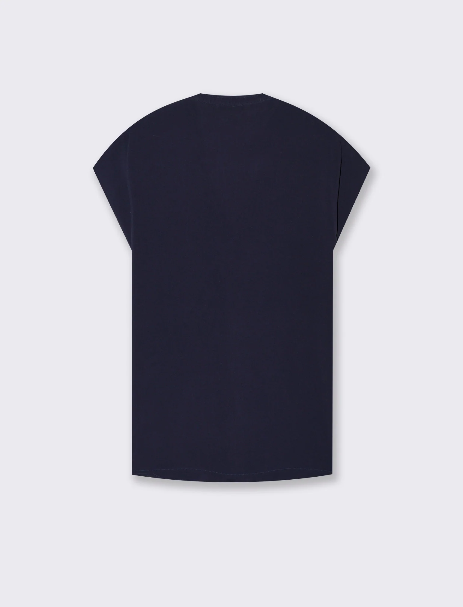 Casacca con scollo a v da donna - Blu - Image 2
