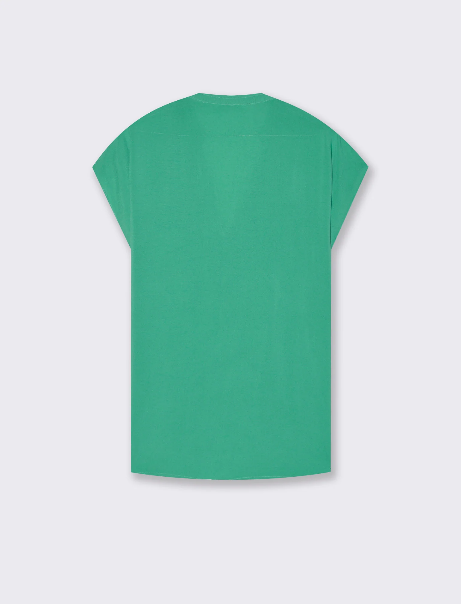 Casacca con scollo a v da donna - Verde smeraldo - Image 2