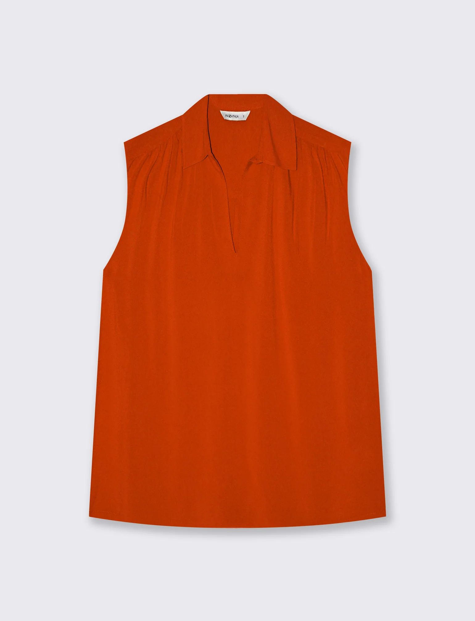 Casacca con Scollo a V Elegante - Arancio