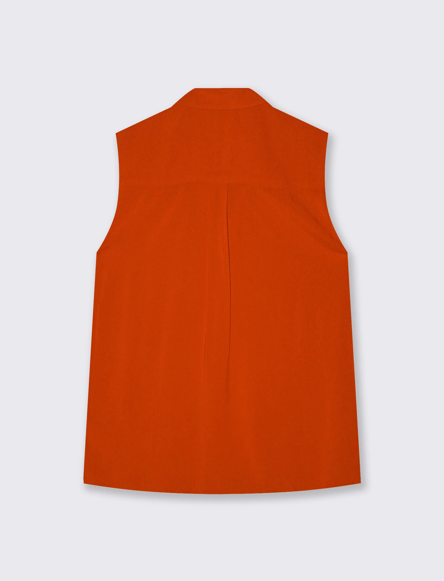Casacca con Scollo a V Elegante - Arancio - Image 2