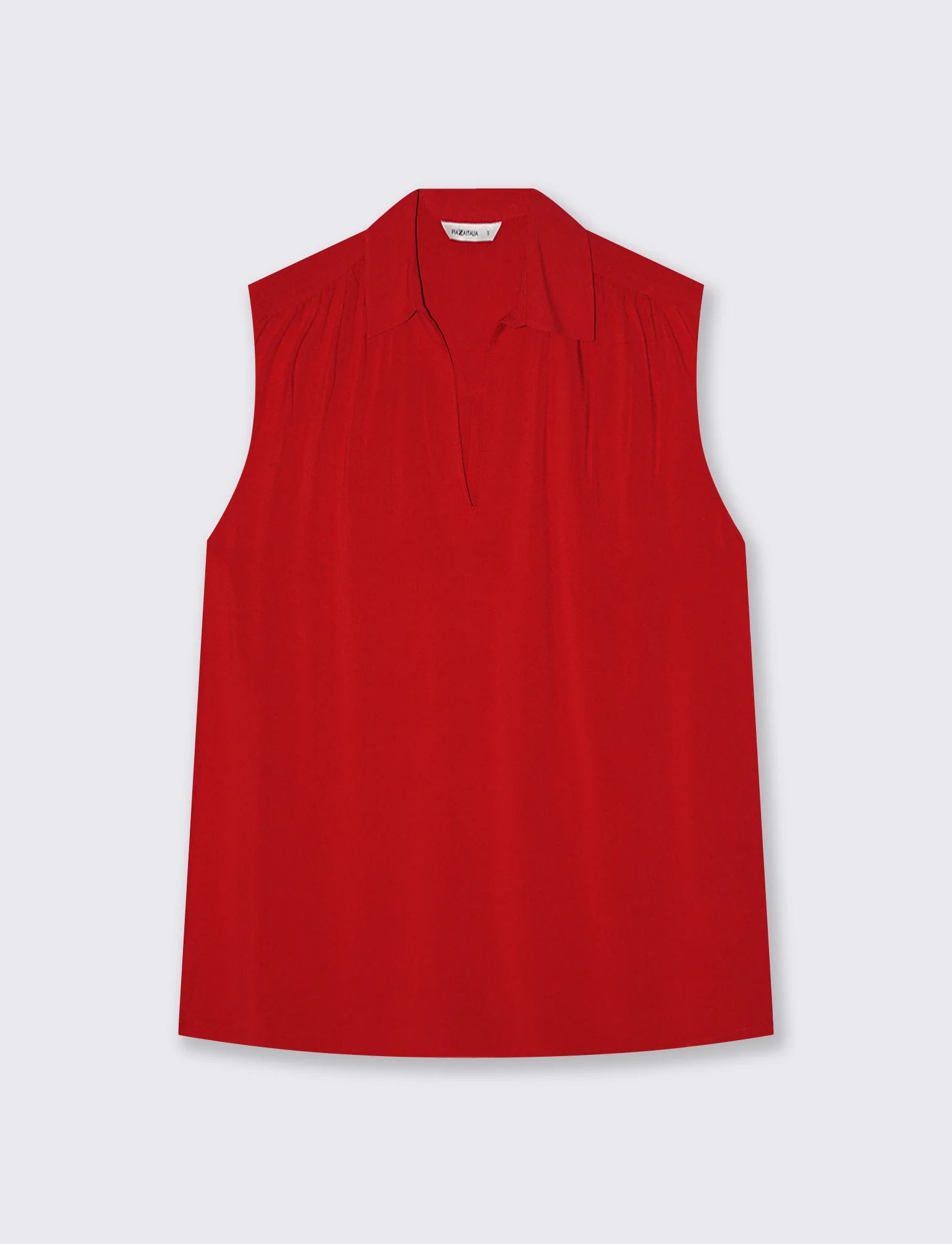 Casacca con Scollo a V Elegante - Rosso