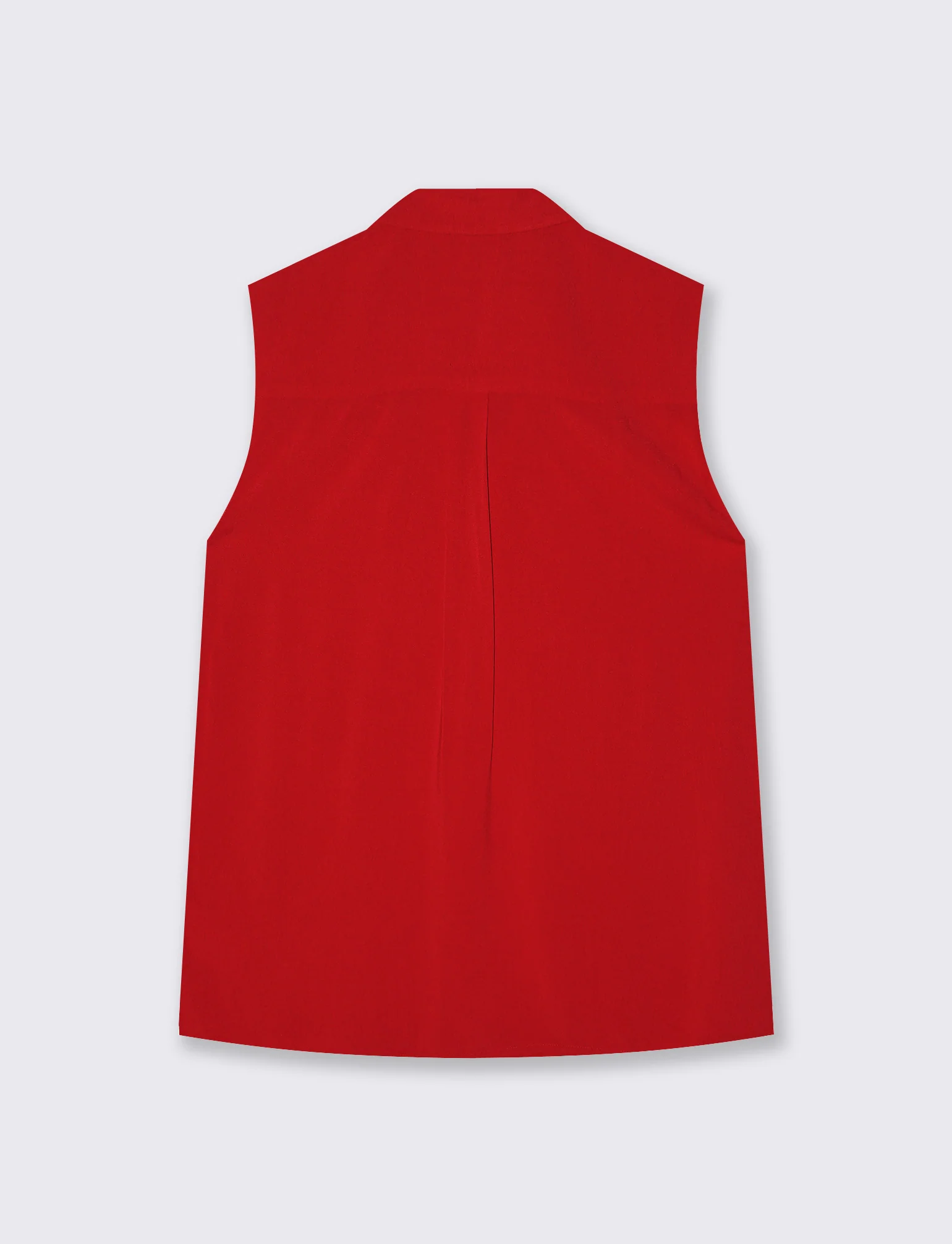 Casacca con Scollo a V Elegante - Rosso - Image 2