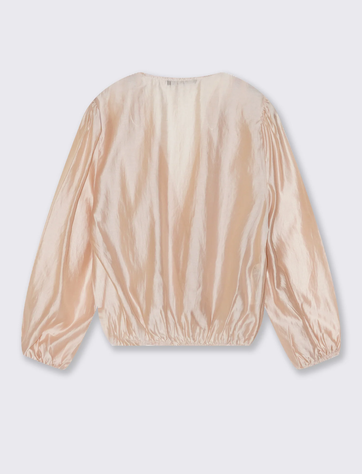 Casacca Leggera Incrociata - Beige champagne - Image 2