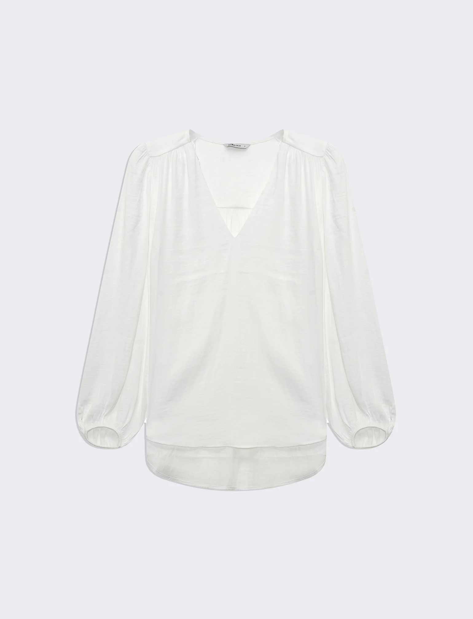 Casacca manica lunga da donna - Bianco latte