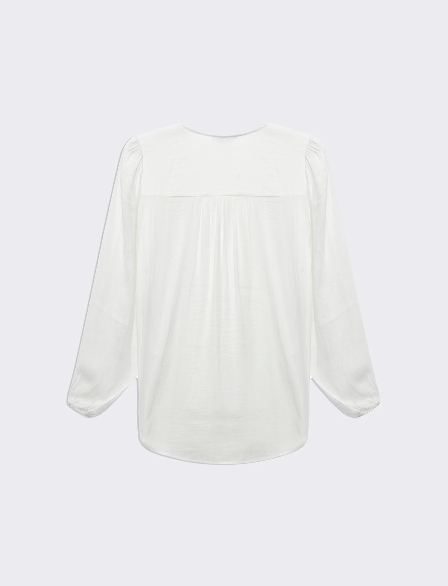 Casacca manica lunga da donna - Bianco latte - Image 2