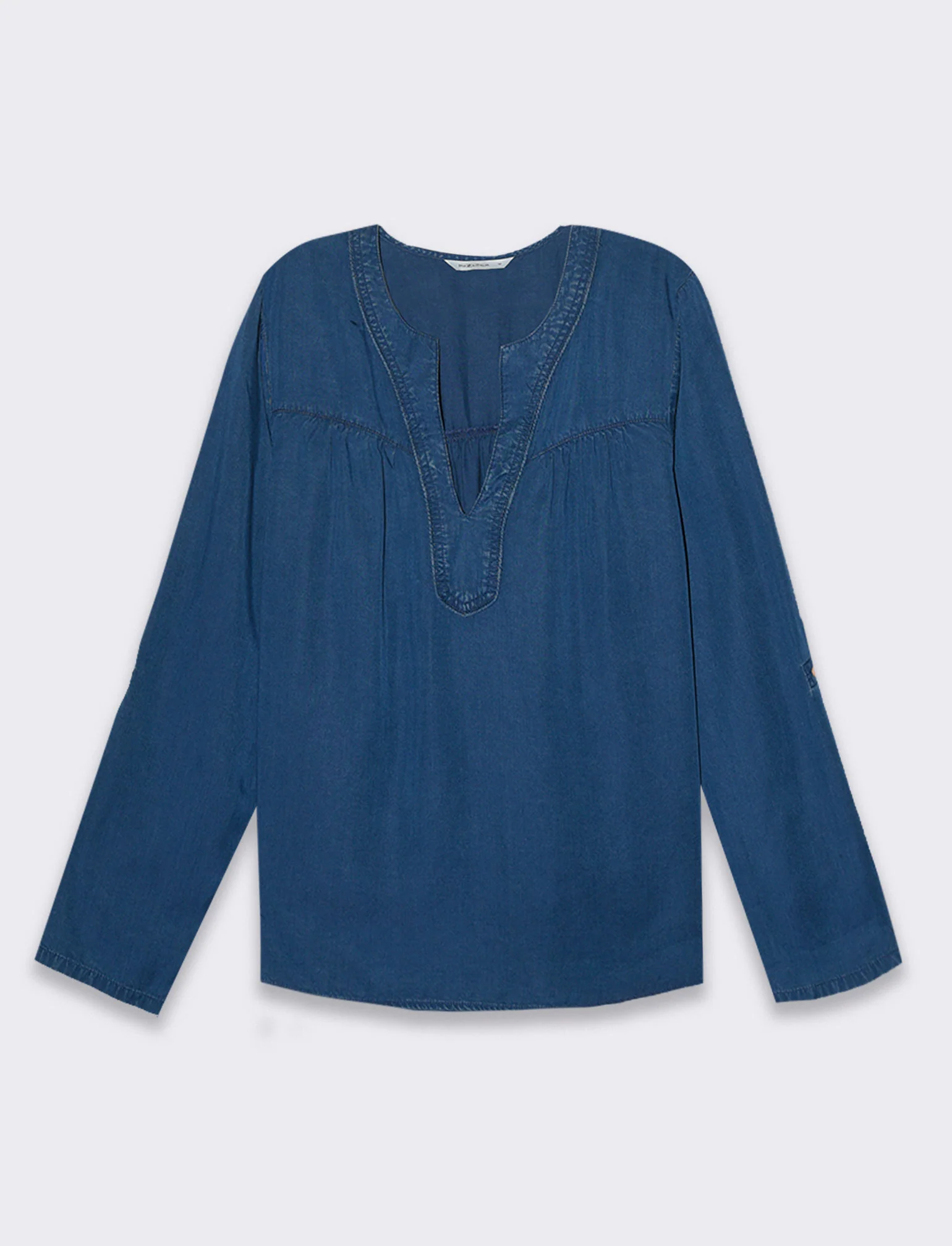 Casacca manica lunga da donna - DENIM SCURO - Image 4