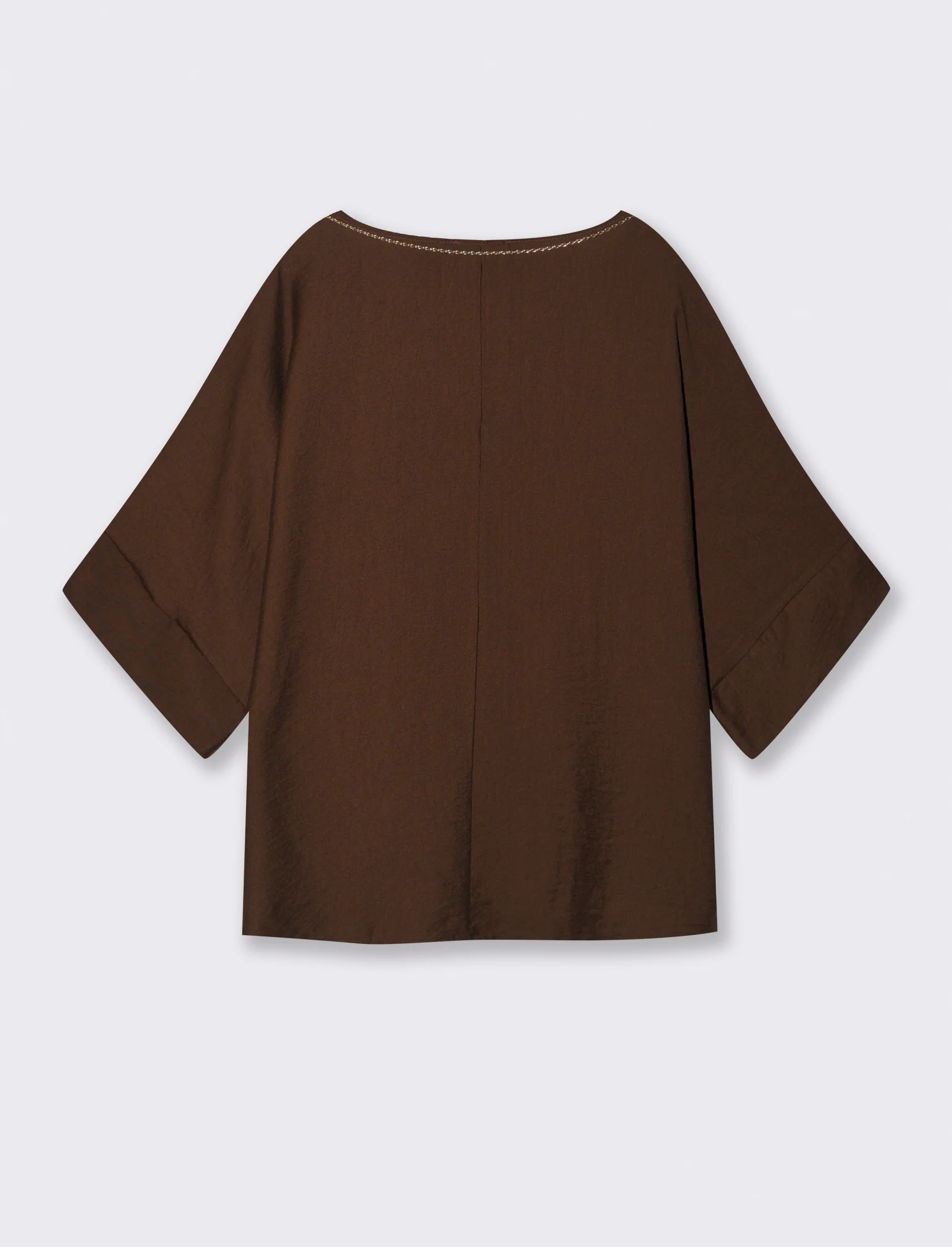 Casacca over con collana - Moro - Image 4