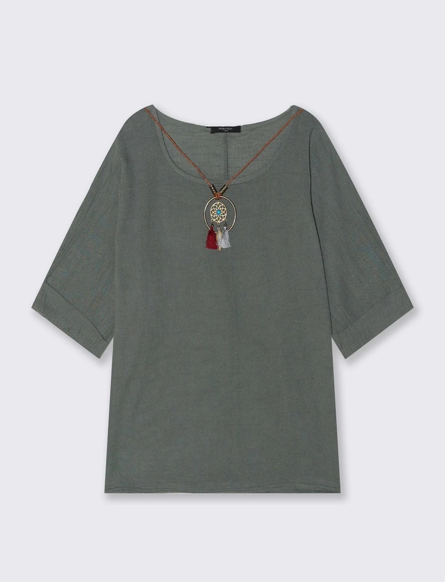 Casacca over con collana - Ve.milit.