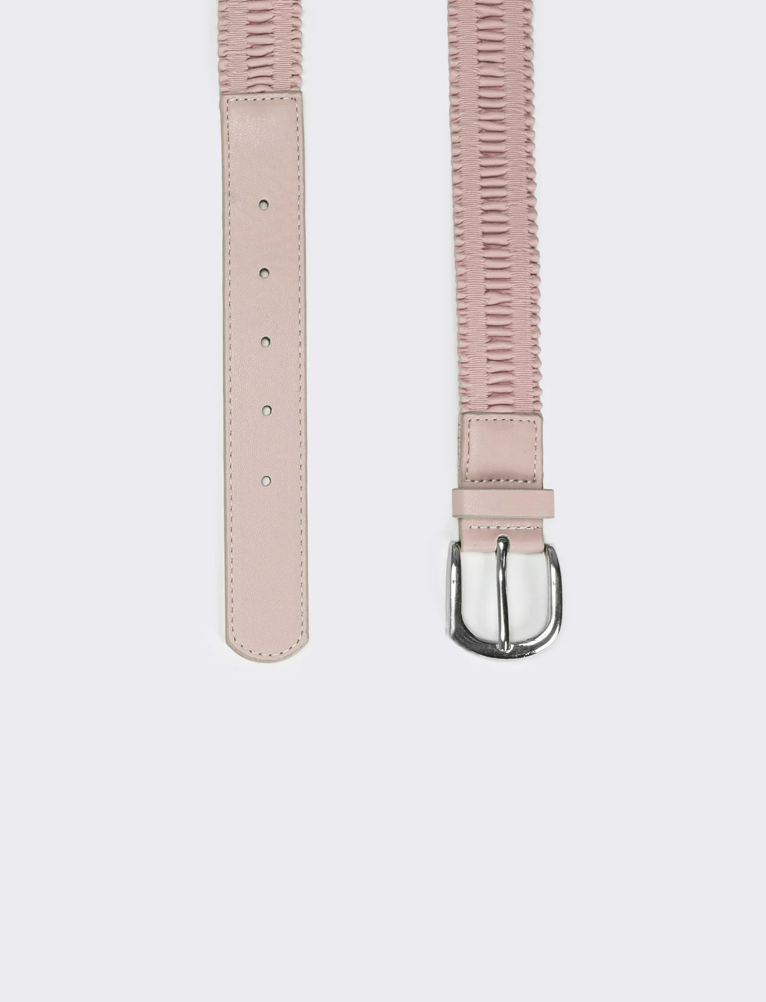 Cintura bambina goffrata - Rosa - Image 2