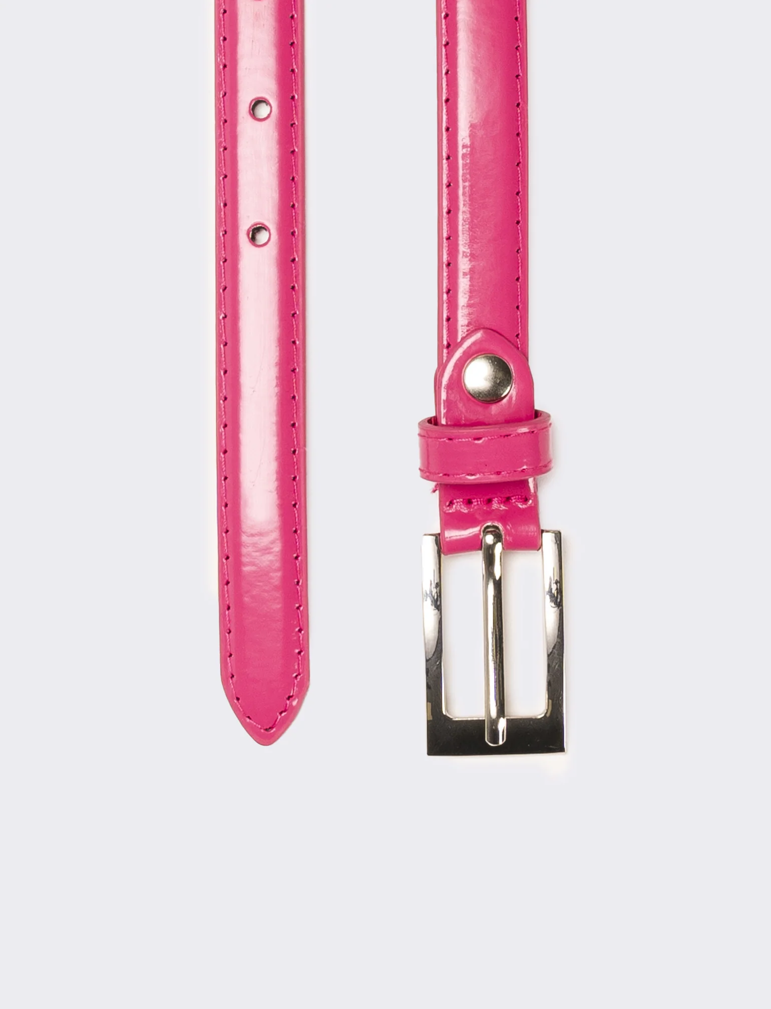 Cintura bambina in vernice - Fuxia - Image 2