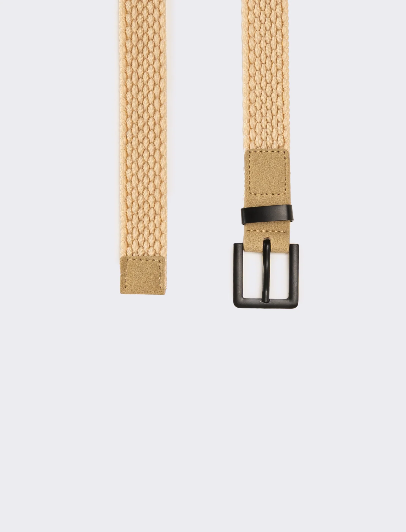 Cintura bambino elastica - Beige - Image 2