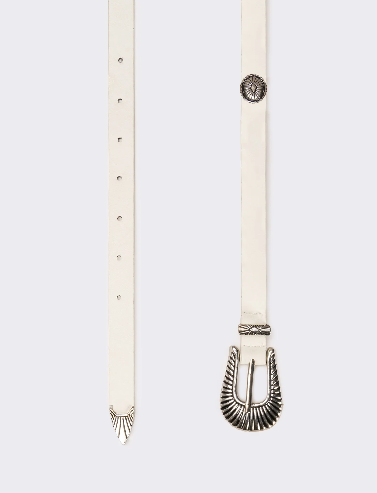 Cintura donna country - Bianco - Image 2