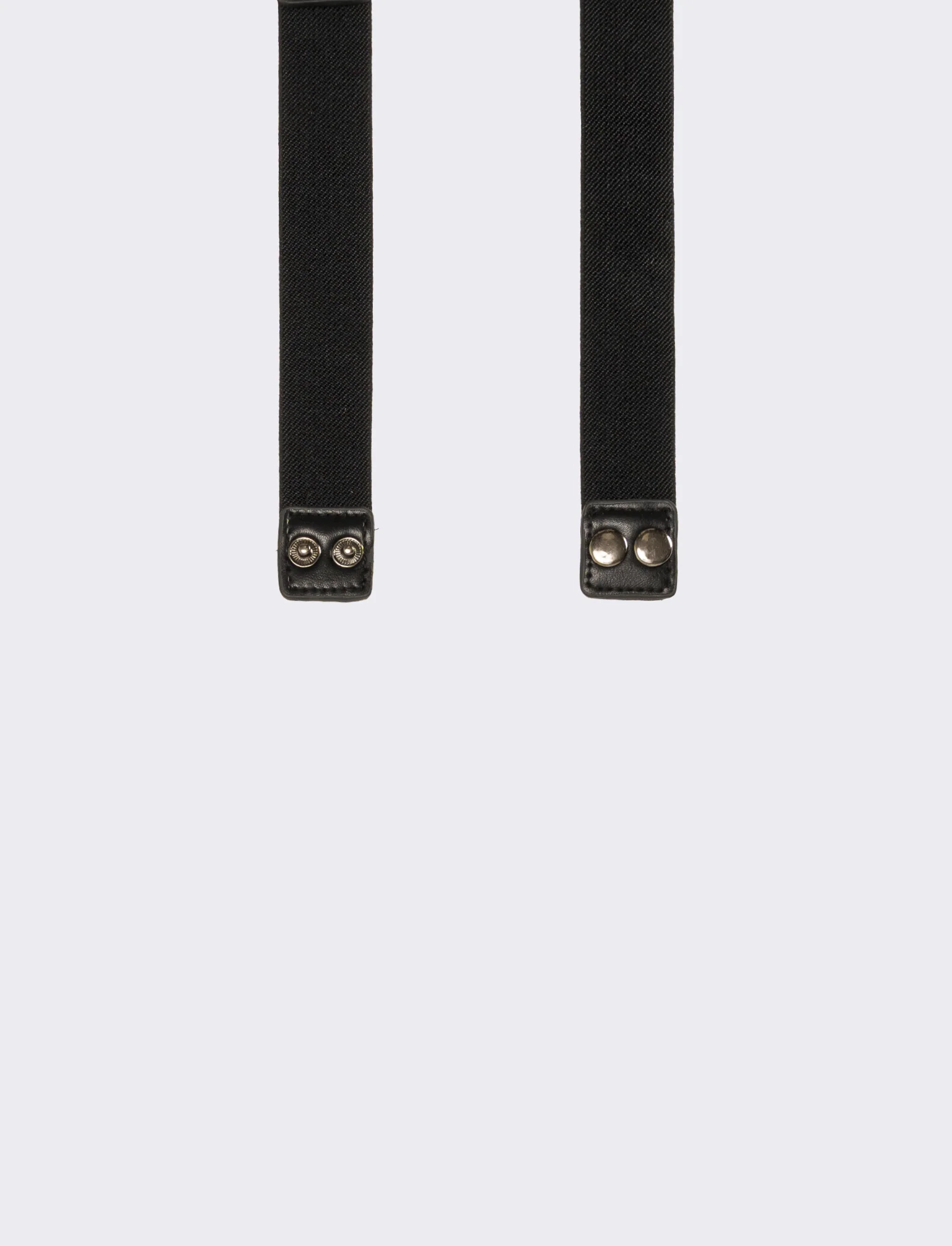 Cintura donna elastica con fusto strass - Argento - Image 2