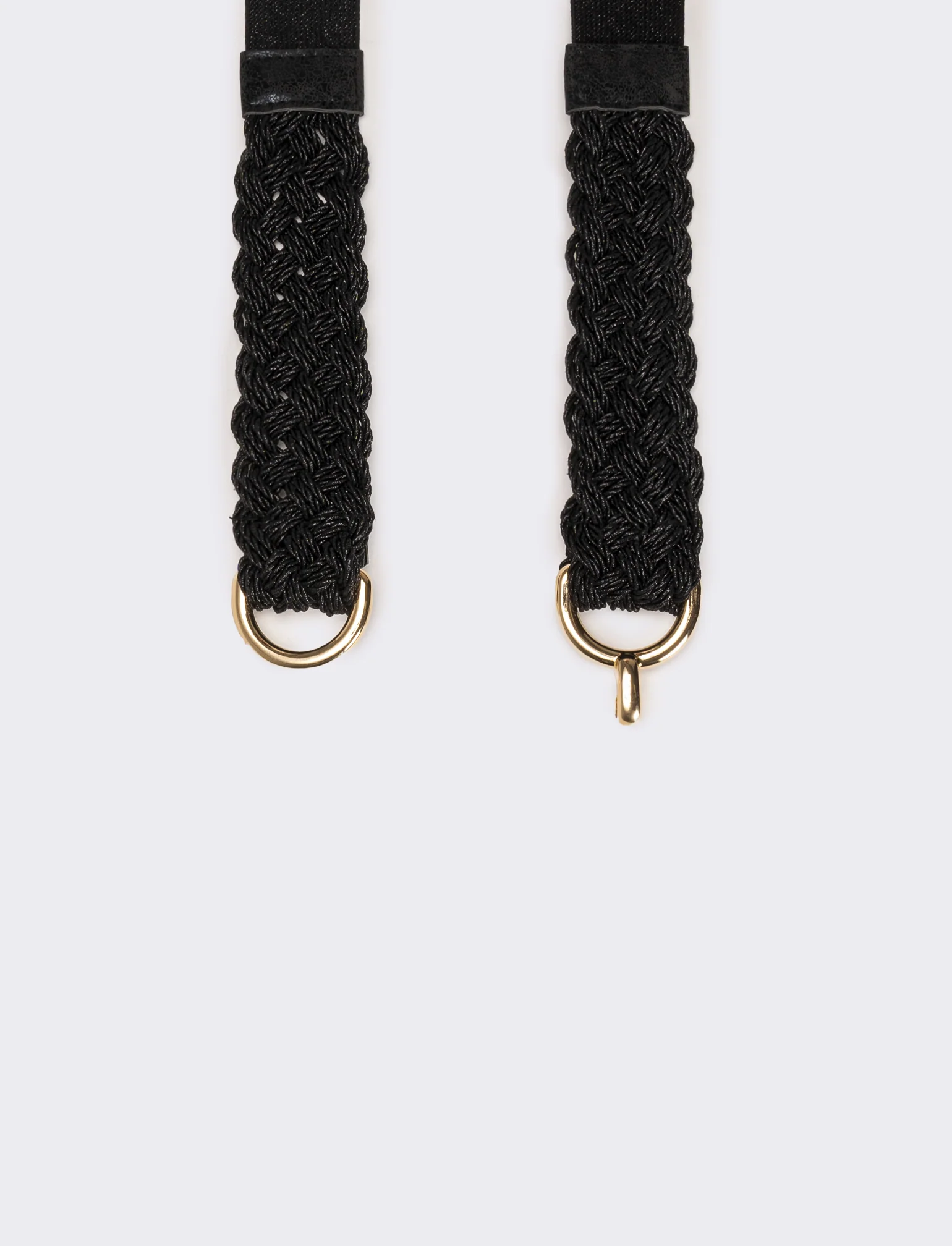 Cintura donna fusciacca elastica con lurex - Nero - Image 2