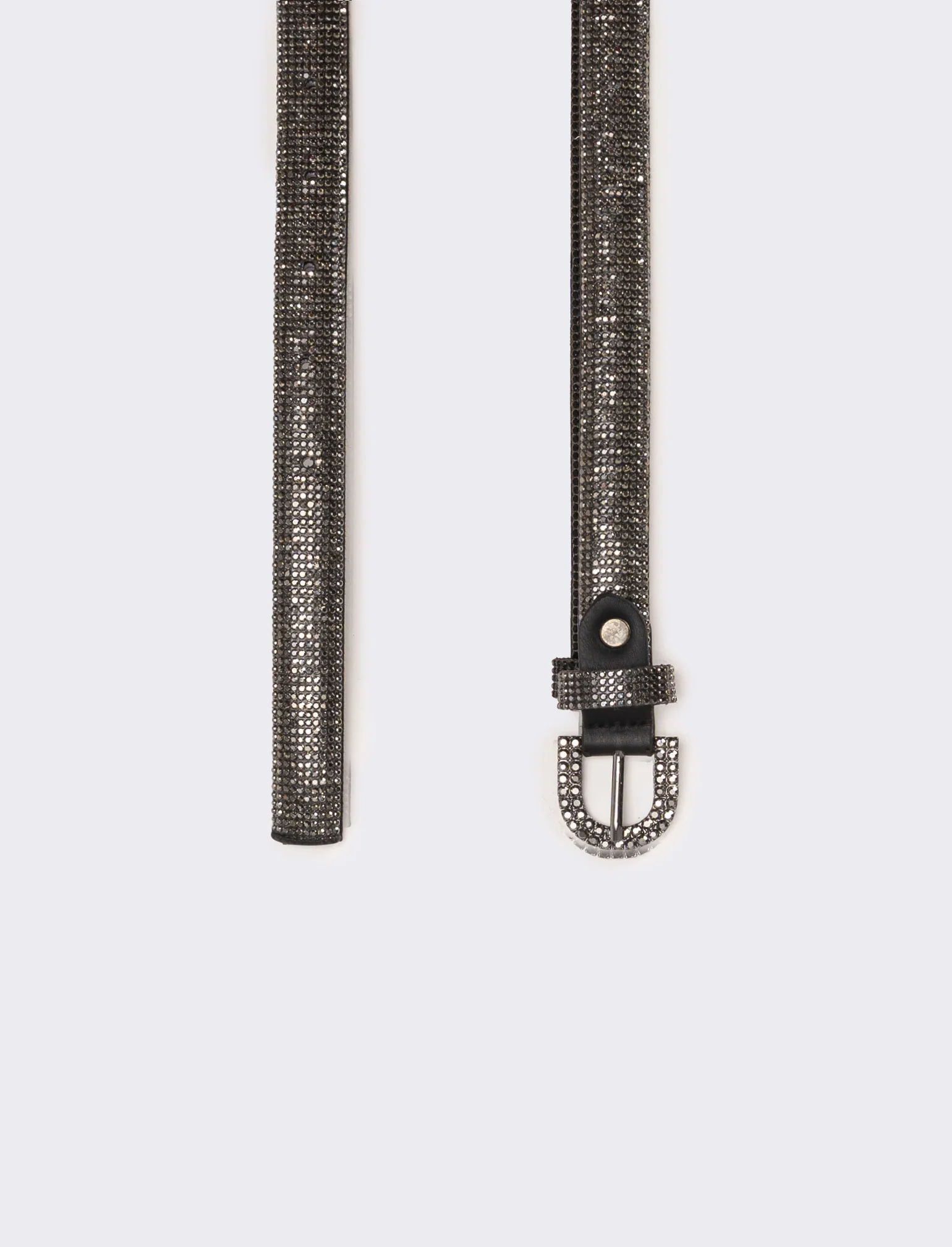 Cintura donna sottile con strass - canna di fucile - Image 2