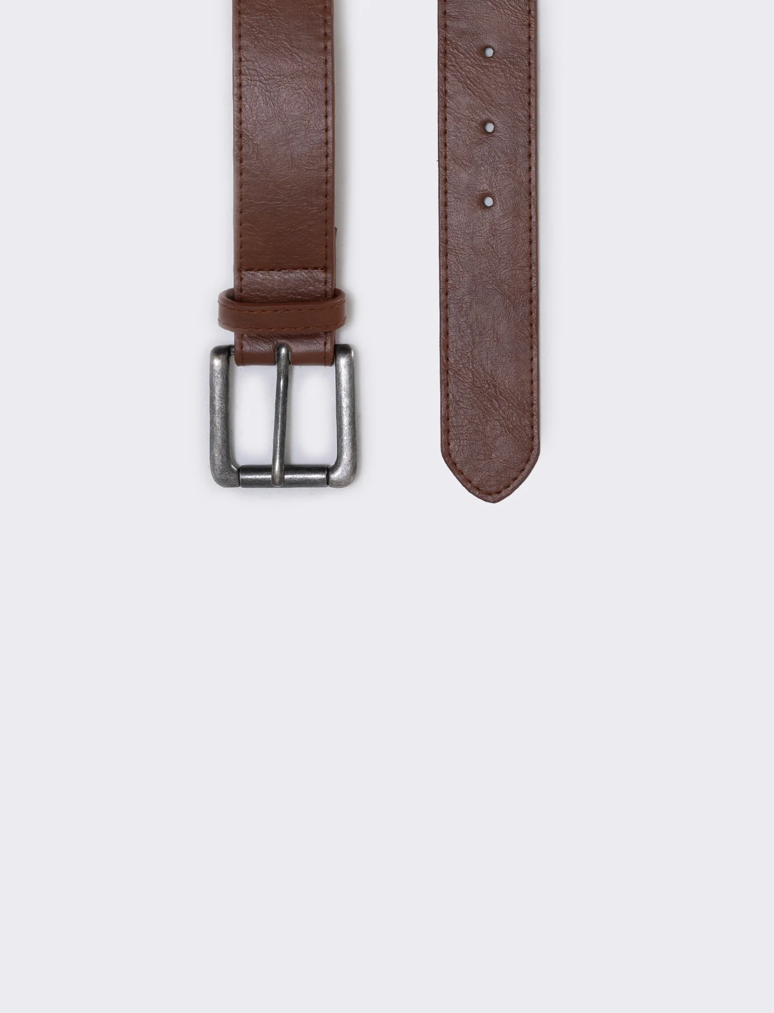 Cintura fusto con cucitura elegante - Cuoio - Image 2