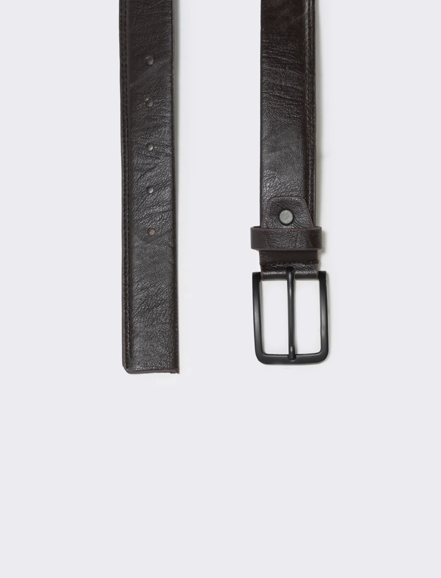 Cintura liscia uomo elegante e versatile - Moro - Image 2