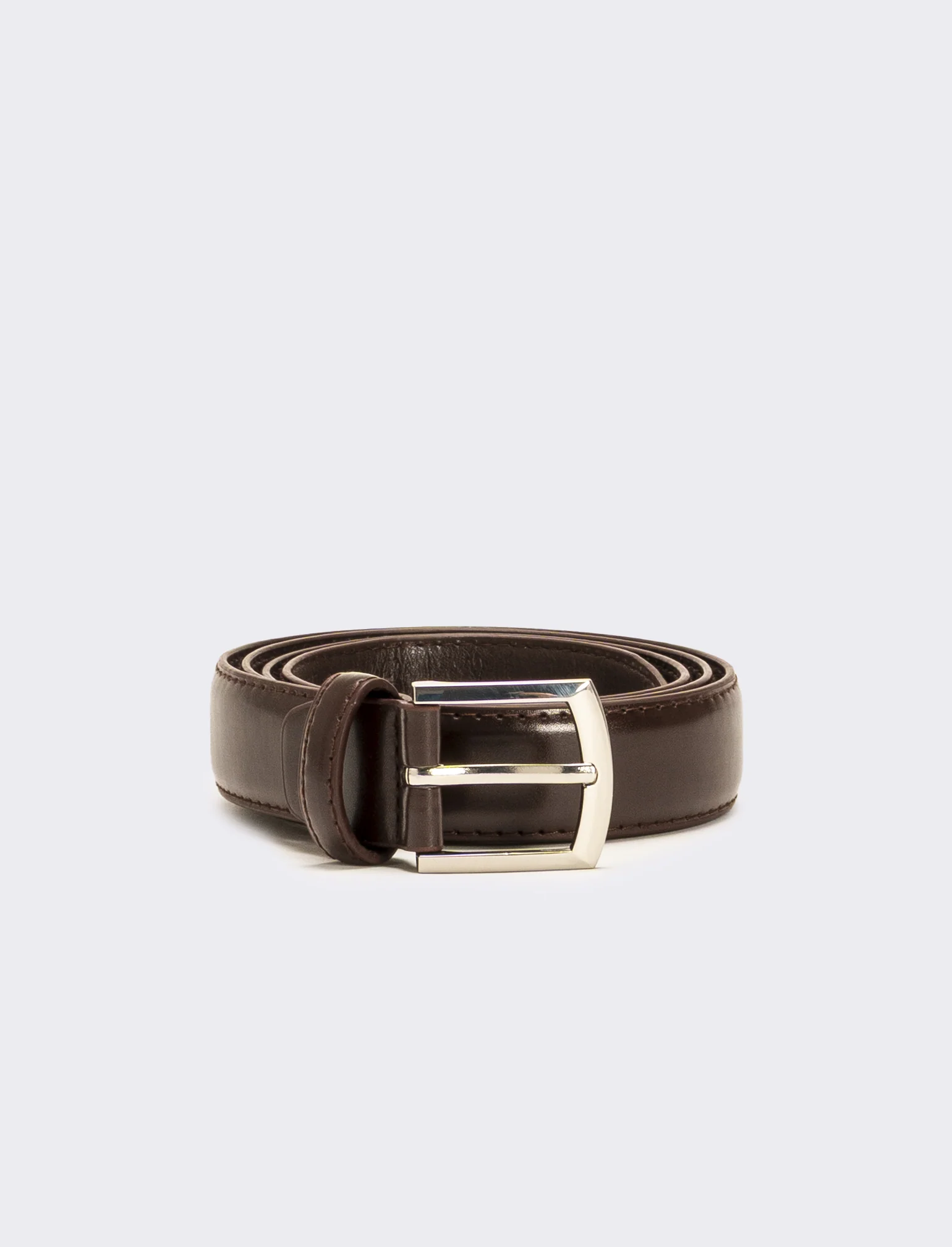 Cintura uomo classica bombata h 3 cm - Moro