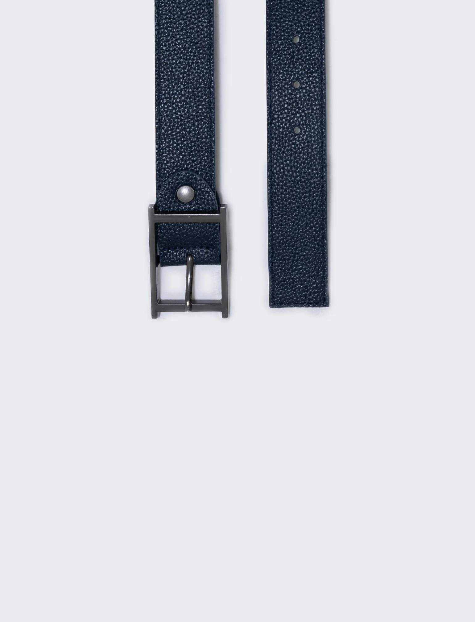 Cintura uomo con stampa dollaro - Blu navy - Image 2