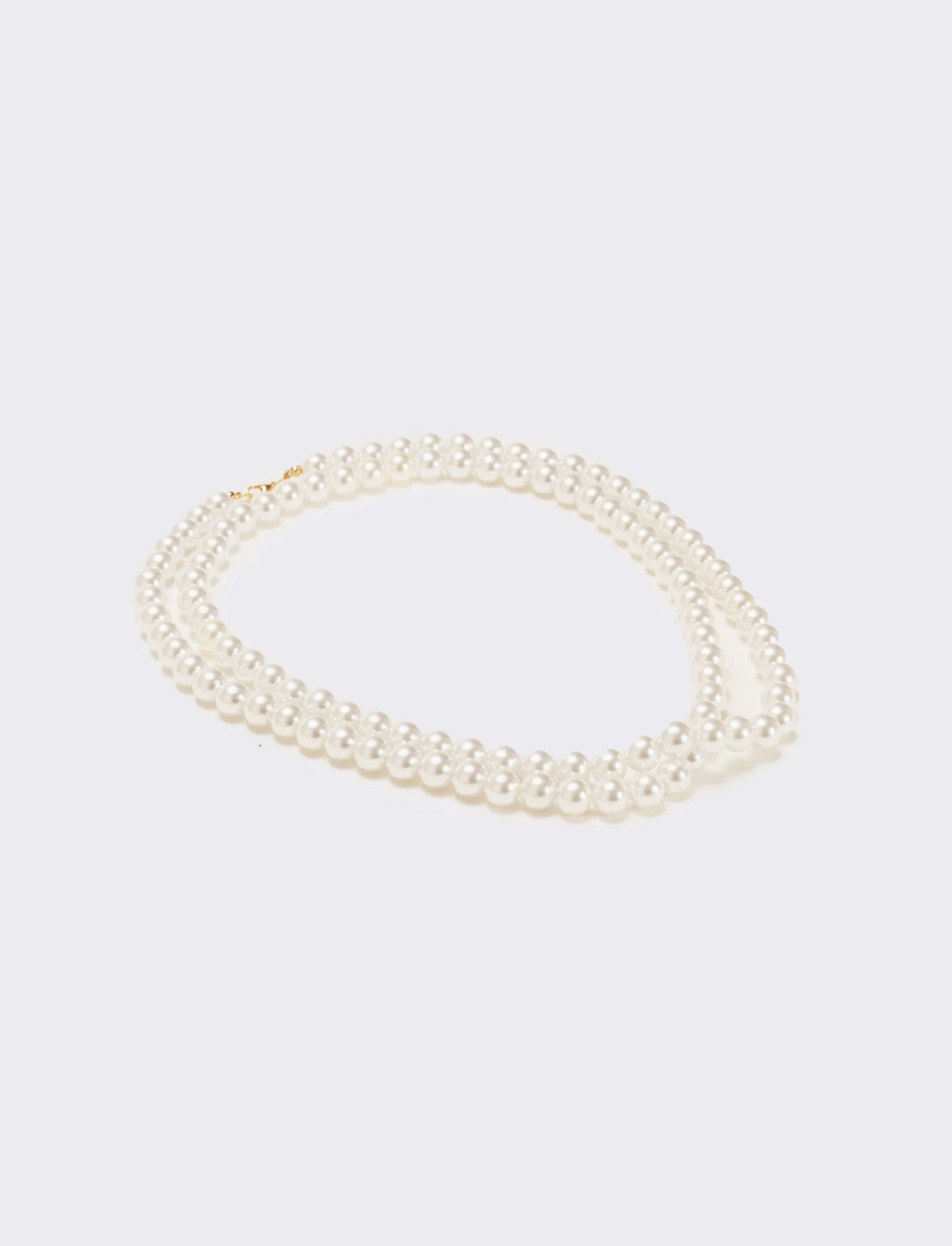 Collana charleston 12mm - Bianco natural - Image 2