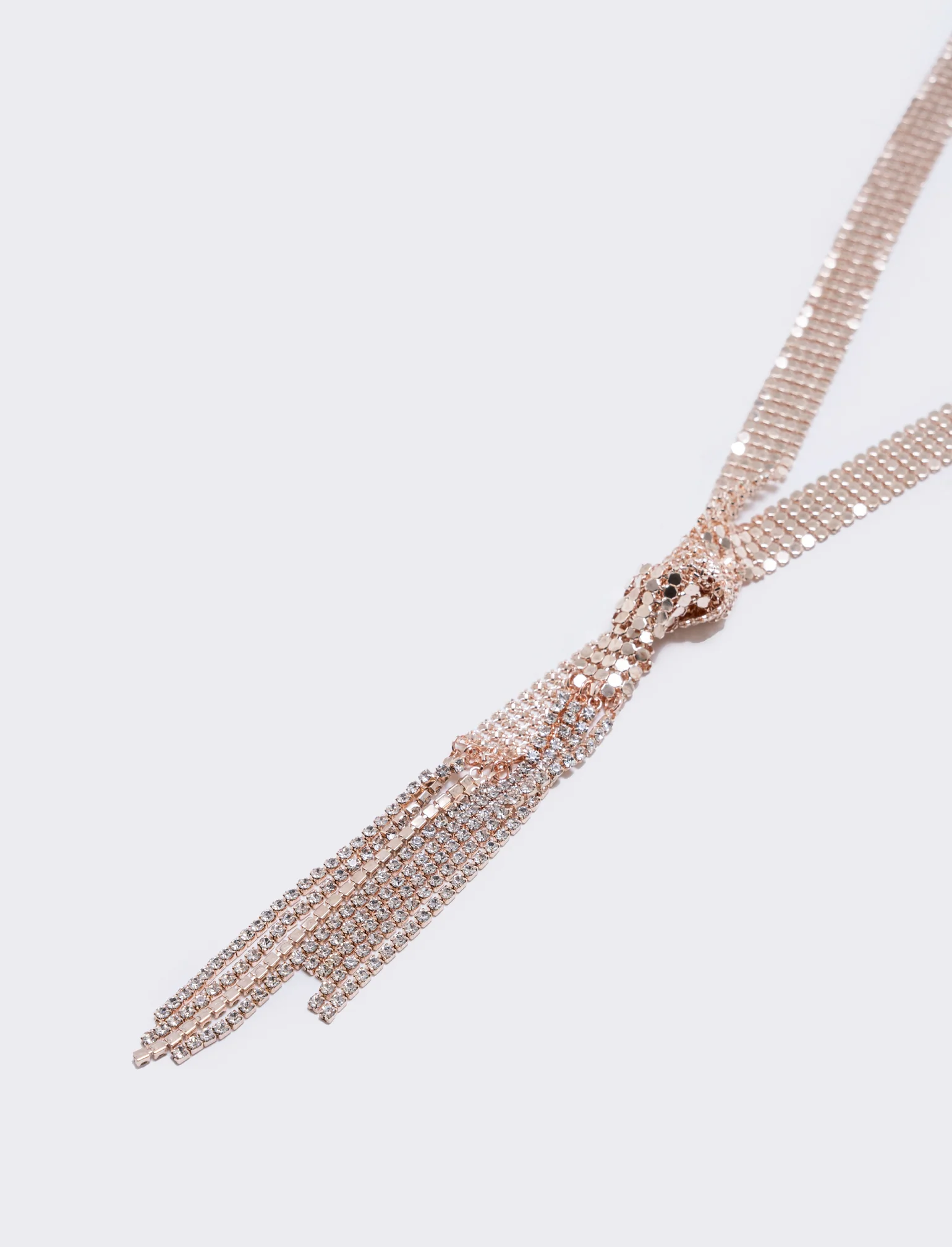 Collana con applicazioni - Oro rosa - Image 3