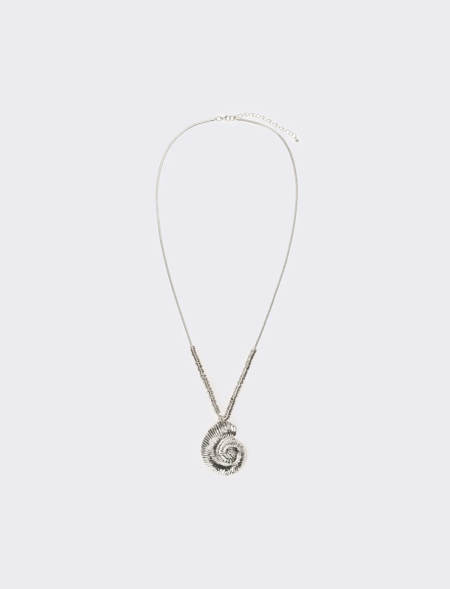 Collana donna con conchiglia - Argento