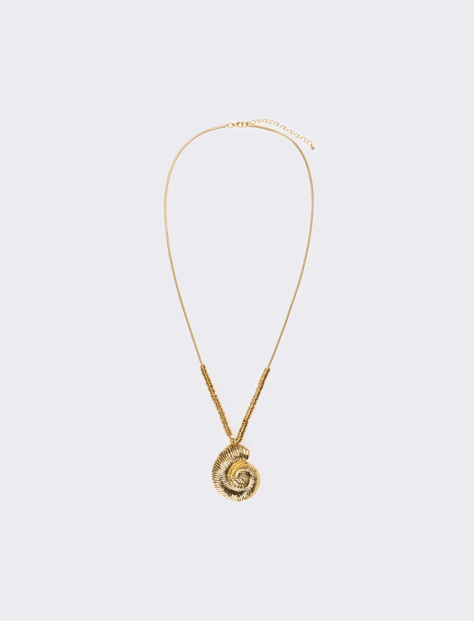 Collana donna con conchiglia - Oro
