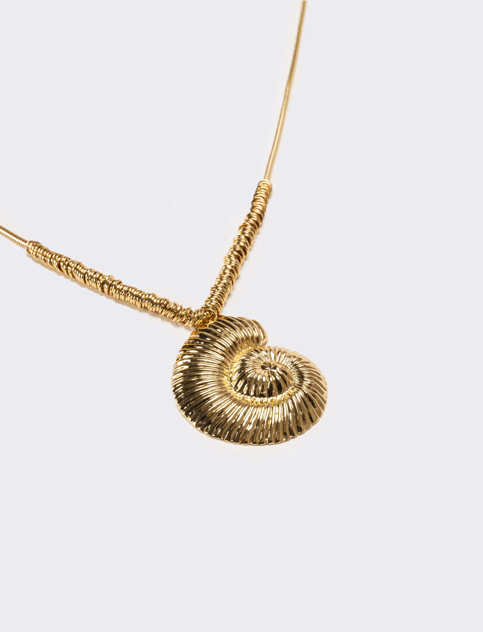 Collana donna con conchiglia - Oro - Image 2
