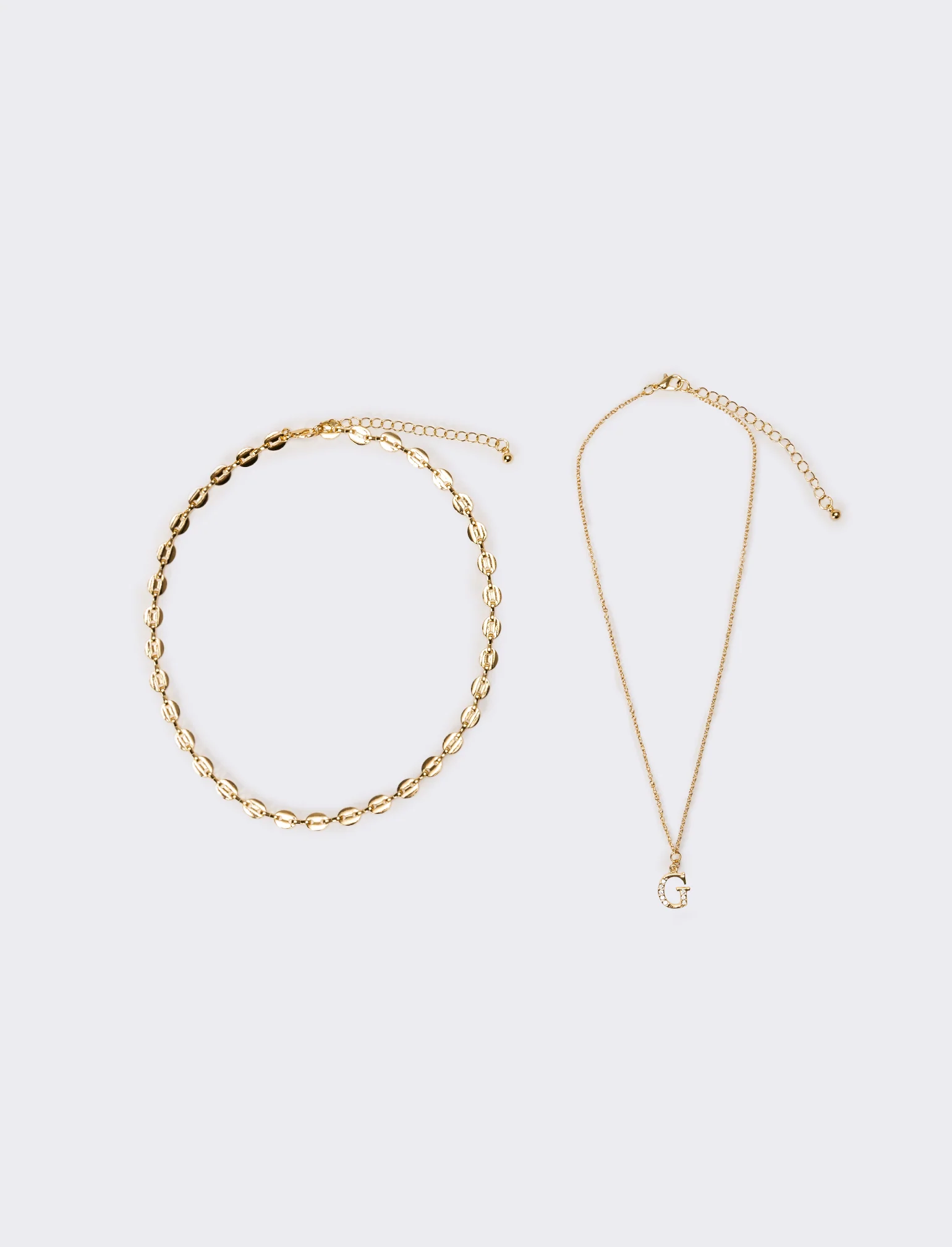 Collana donna con lettera iniziale - Var 4