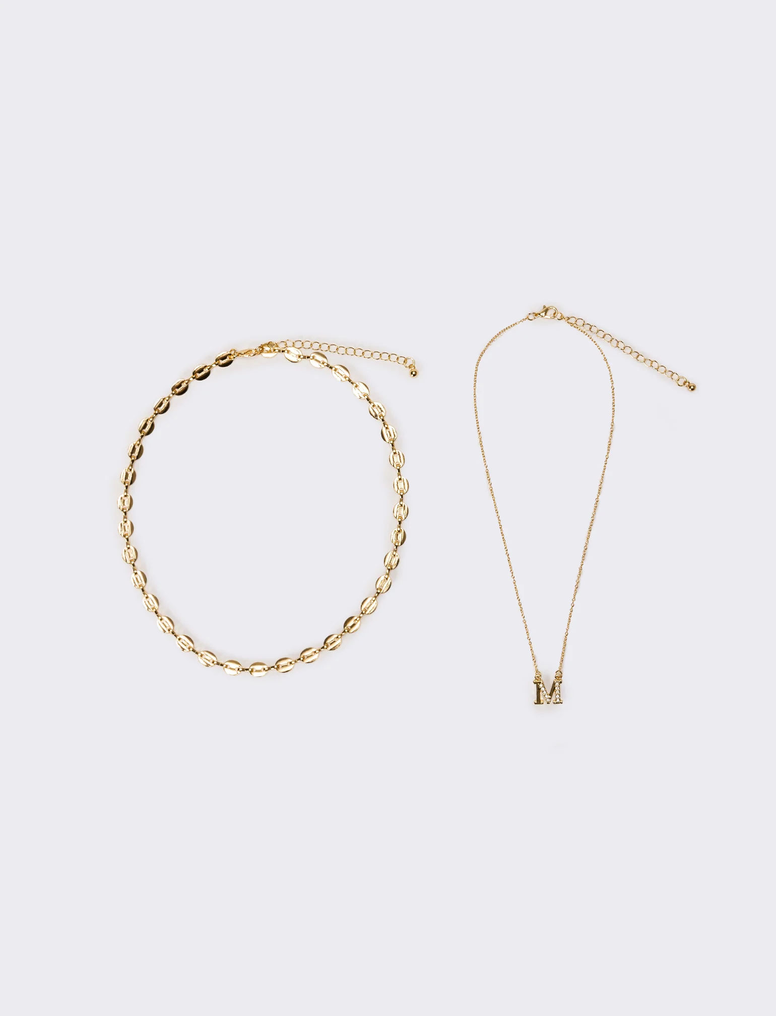 Collana donna con lettera iniziale - Var 5