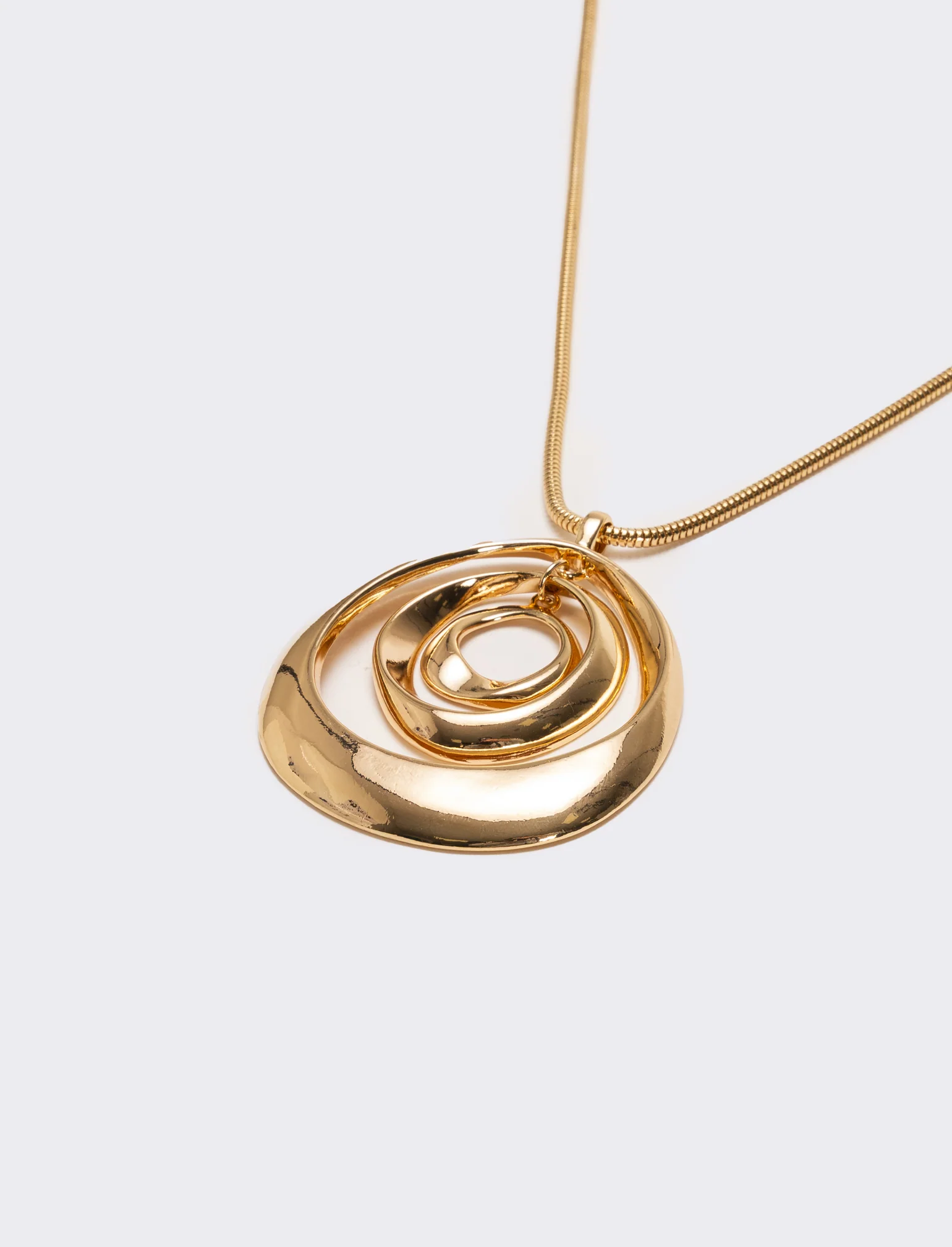 Collana donna pendente goccia - Oro - Image 2