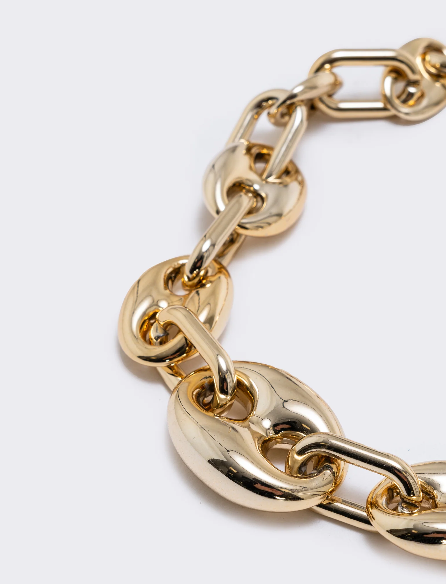 Collana doppia catena - Oro - Image 3