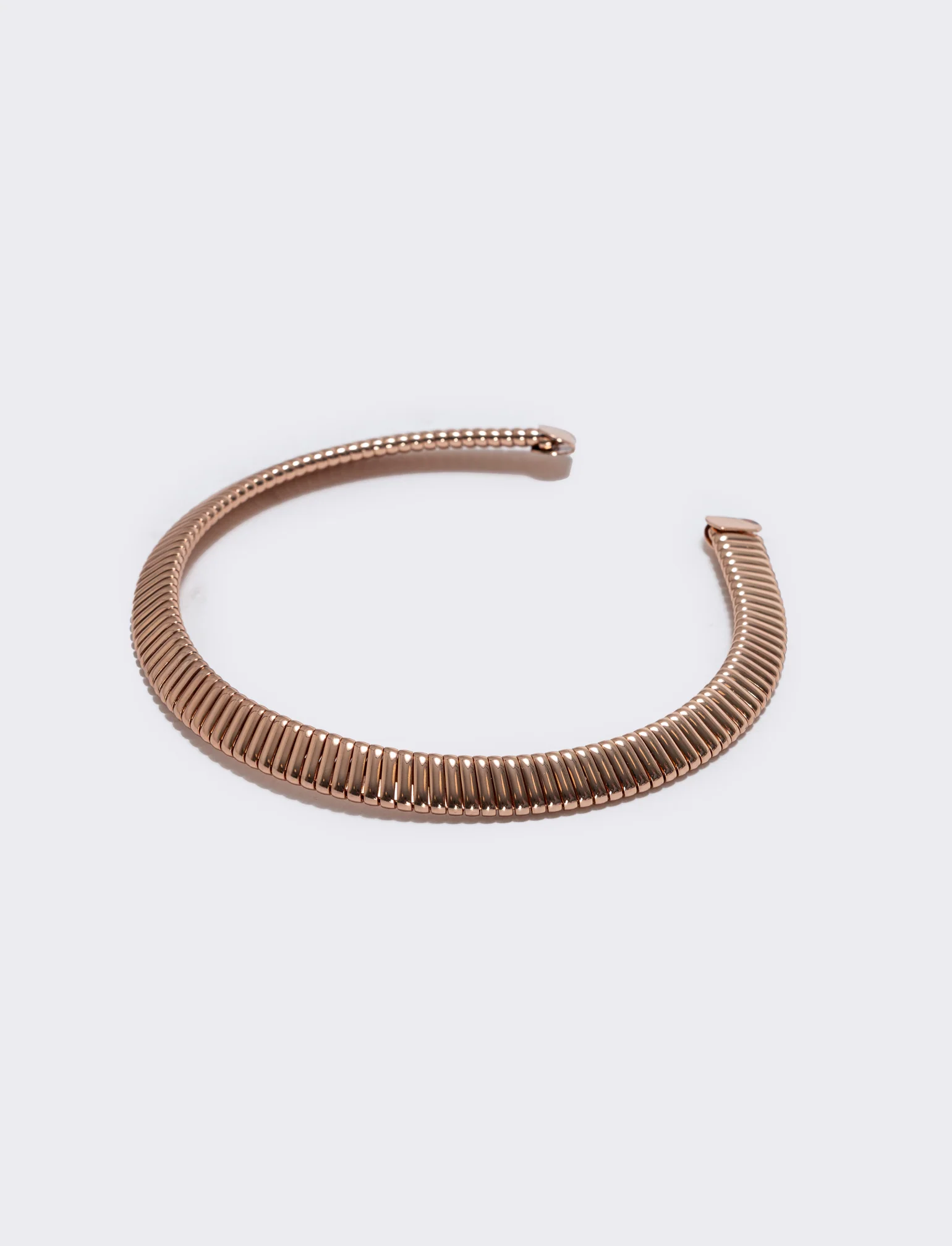 Collana girocollo rigida - Oro rosa - Image 2