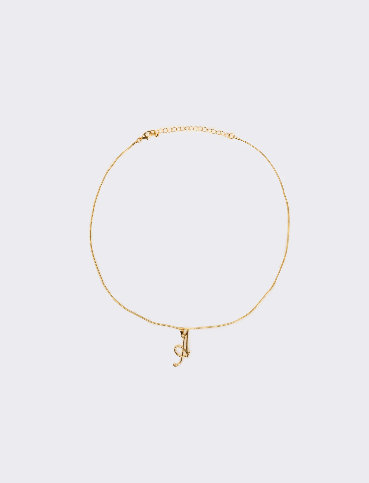 Collana letterina intercambiabile - var 1