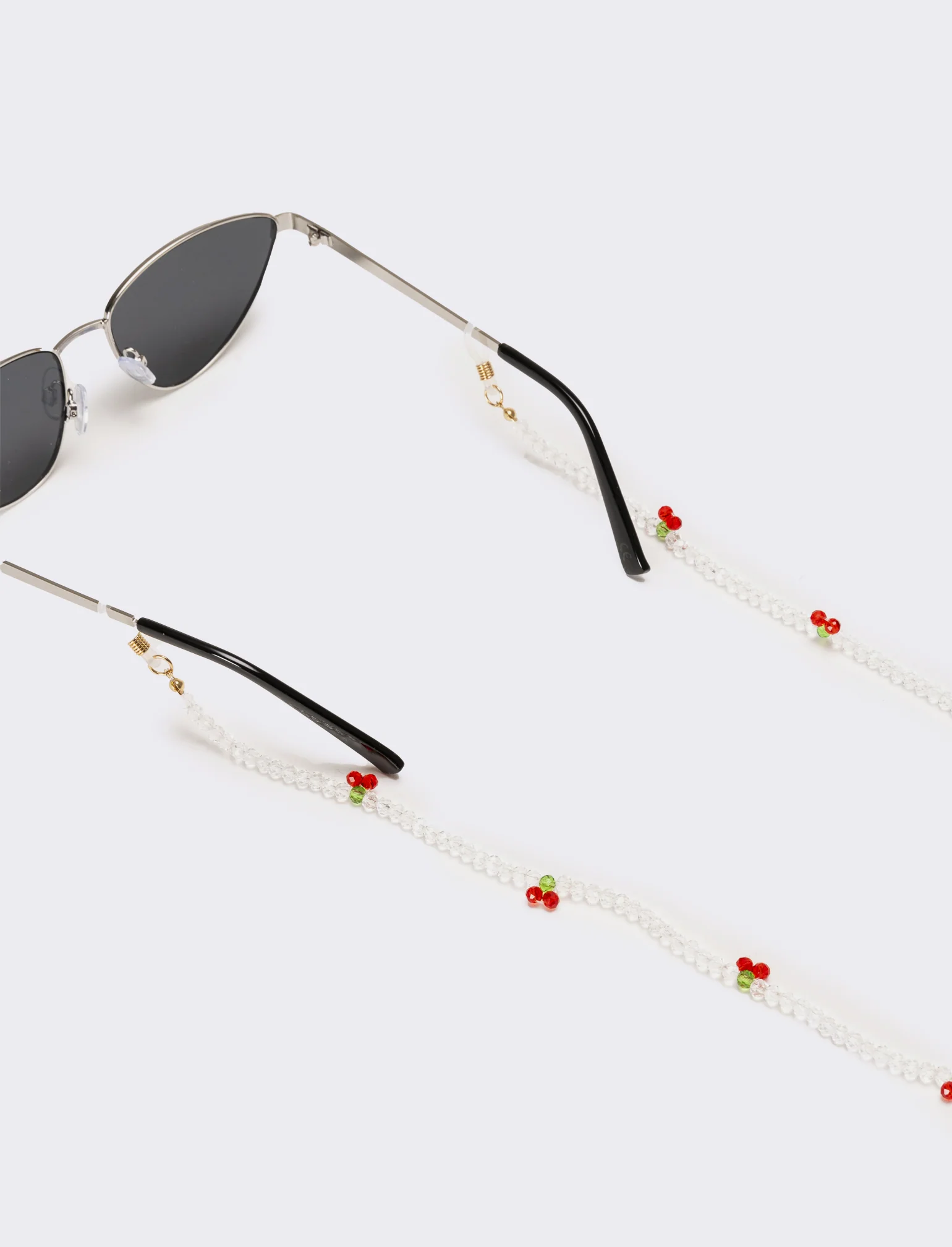 Collana portaocchiali con ciliegie - Trasparente - Image 2
