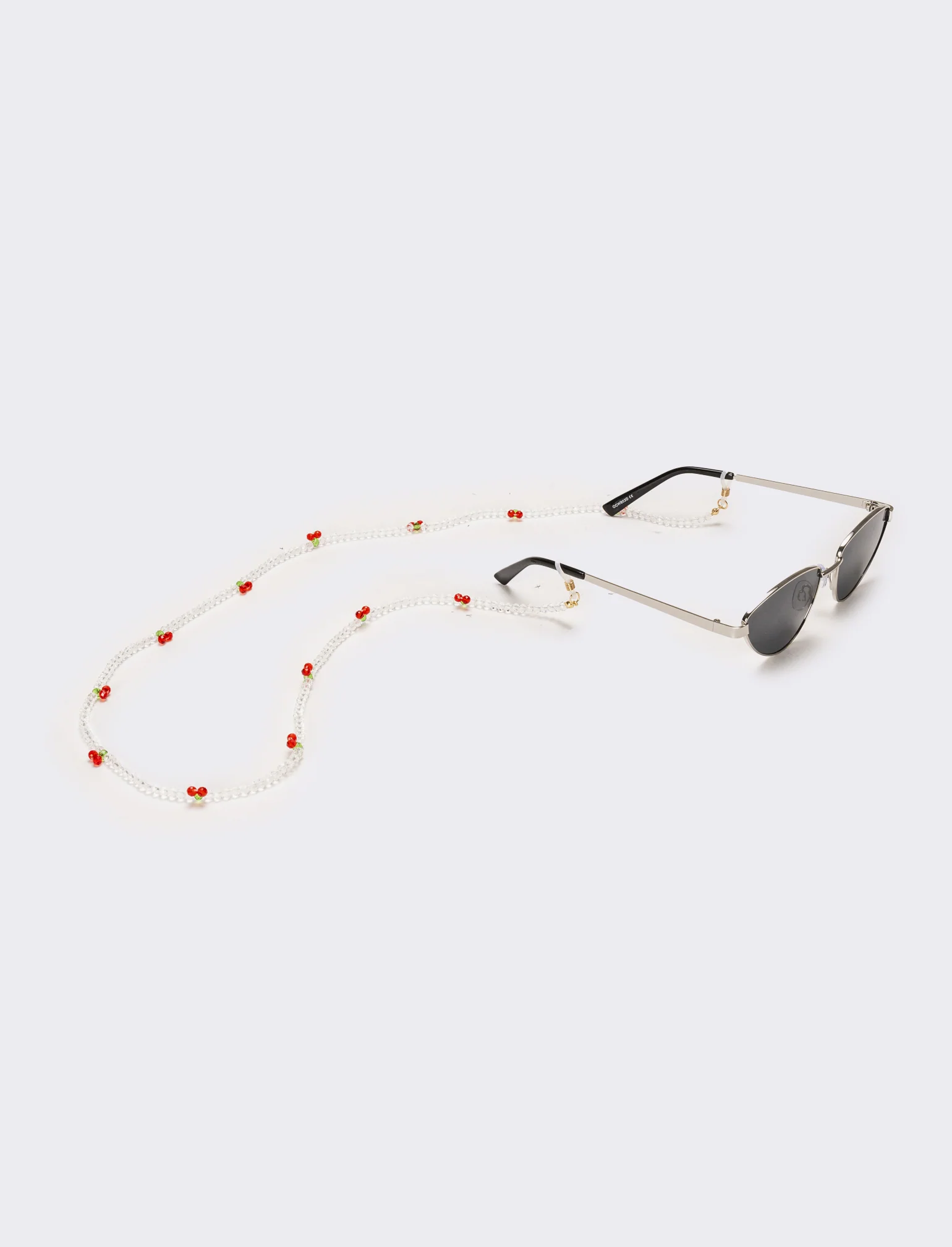 Collana portaocchiali con ciliegie - Trasparente - Image 3