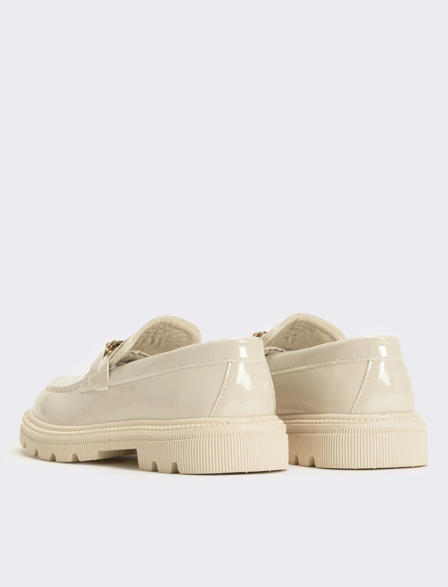 College con morsetto da bambina - Beige - Image 3