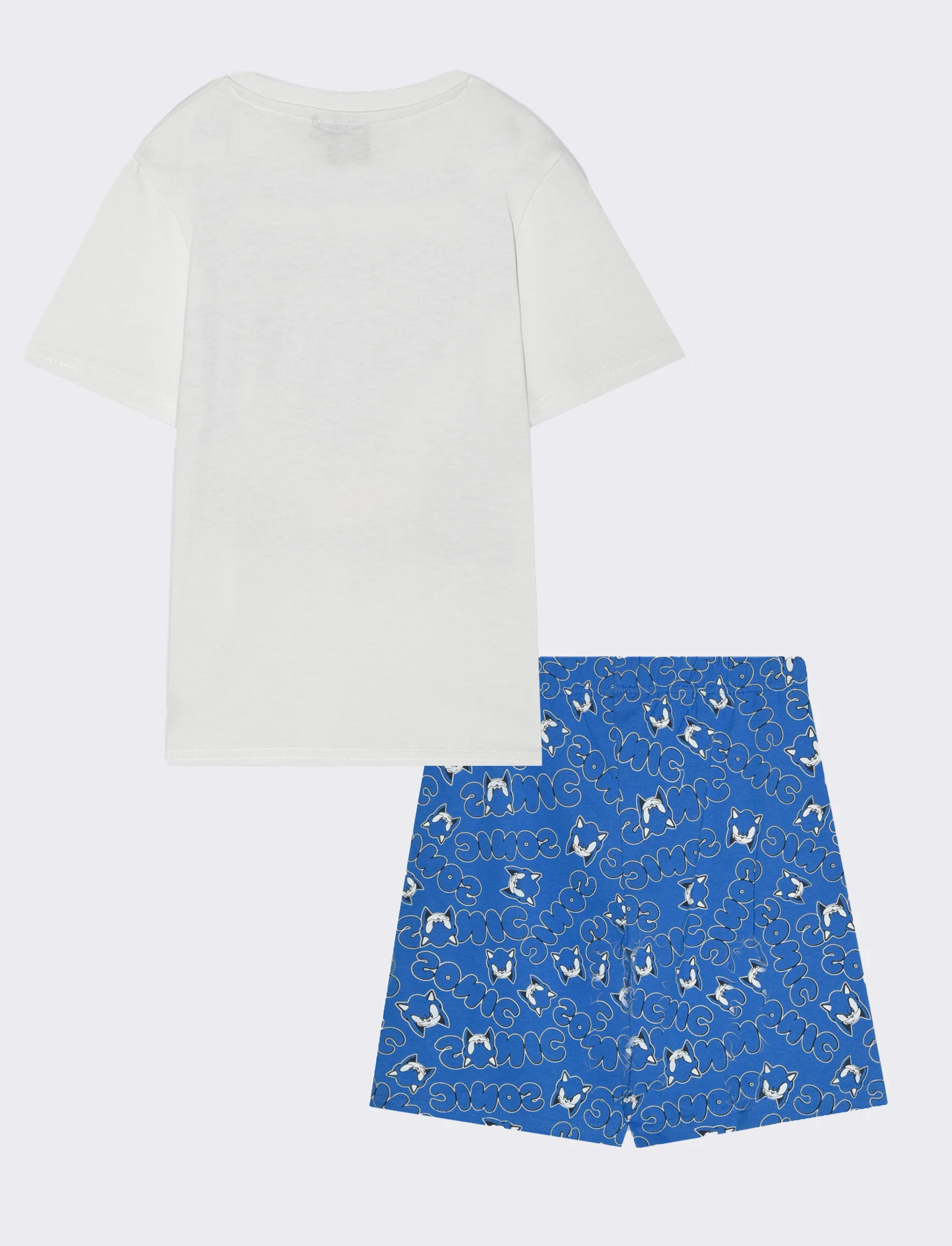 Completo con stampa Sonic da bambino - Blu cobalto - Image 2
